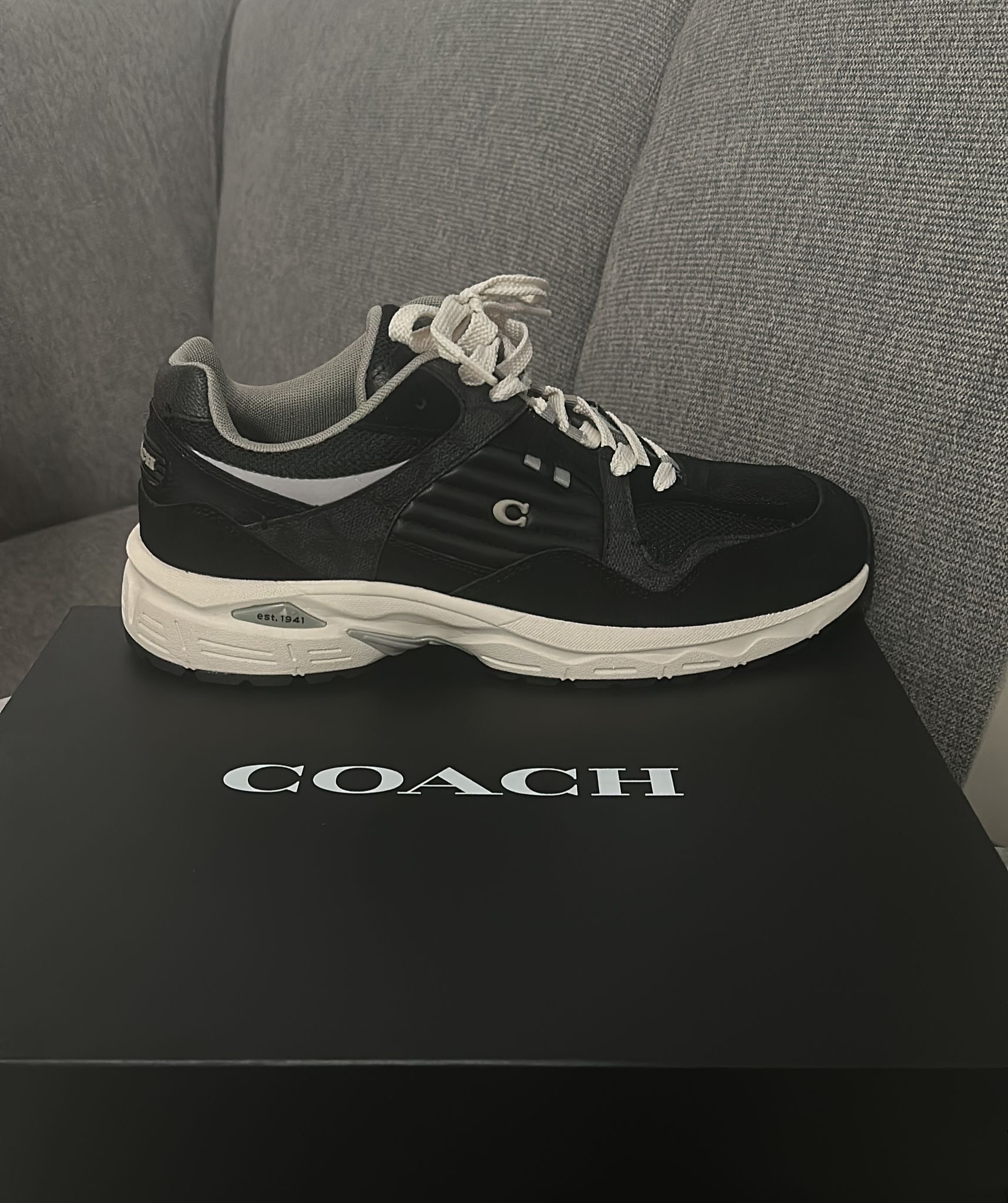 COACH® Outlet | C301 Sneaker With Signature Canvas COACH® Outlet | C301 Sneaker With Signature Canvas