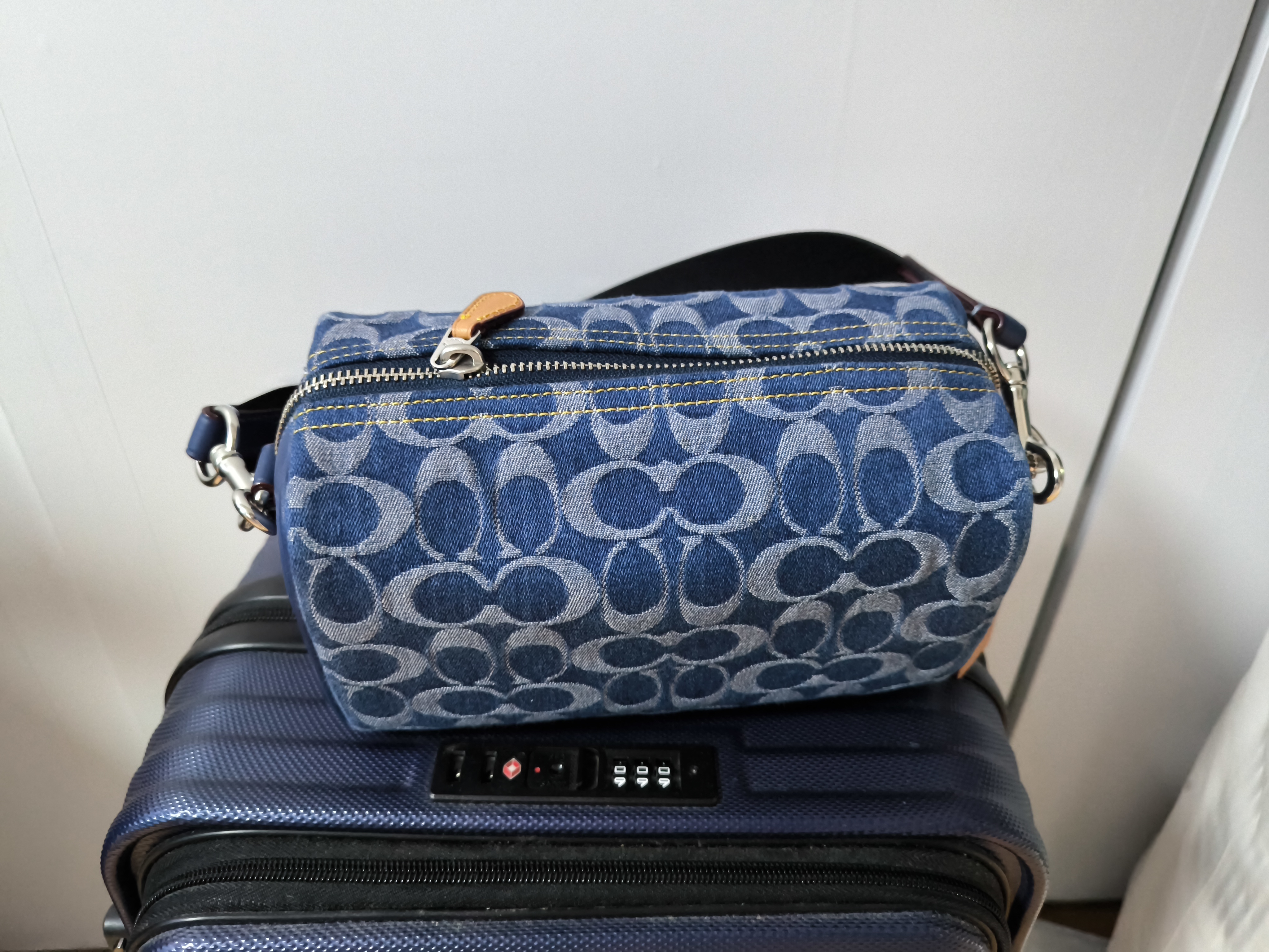 COACH® Outlet | Axel Crossbody Bag In Signature Denim