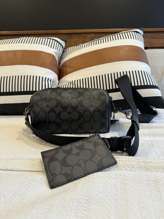 COACH® Outlet | Axel Crossbody Bag In Signature Denim