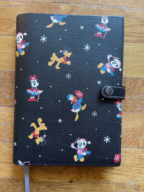 COACH® Outlet | Disney X Coach Notebook With Holiday Print