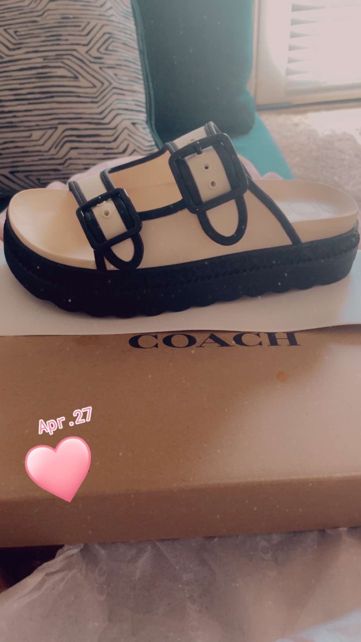 COACH コーチ Lainey Sandal サンダル COACH Lainey Sandal in Orange | Lyst