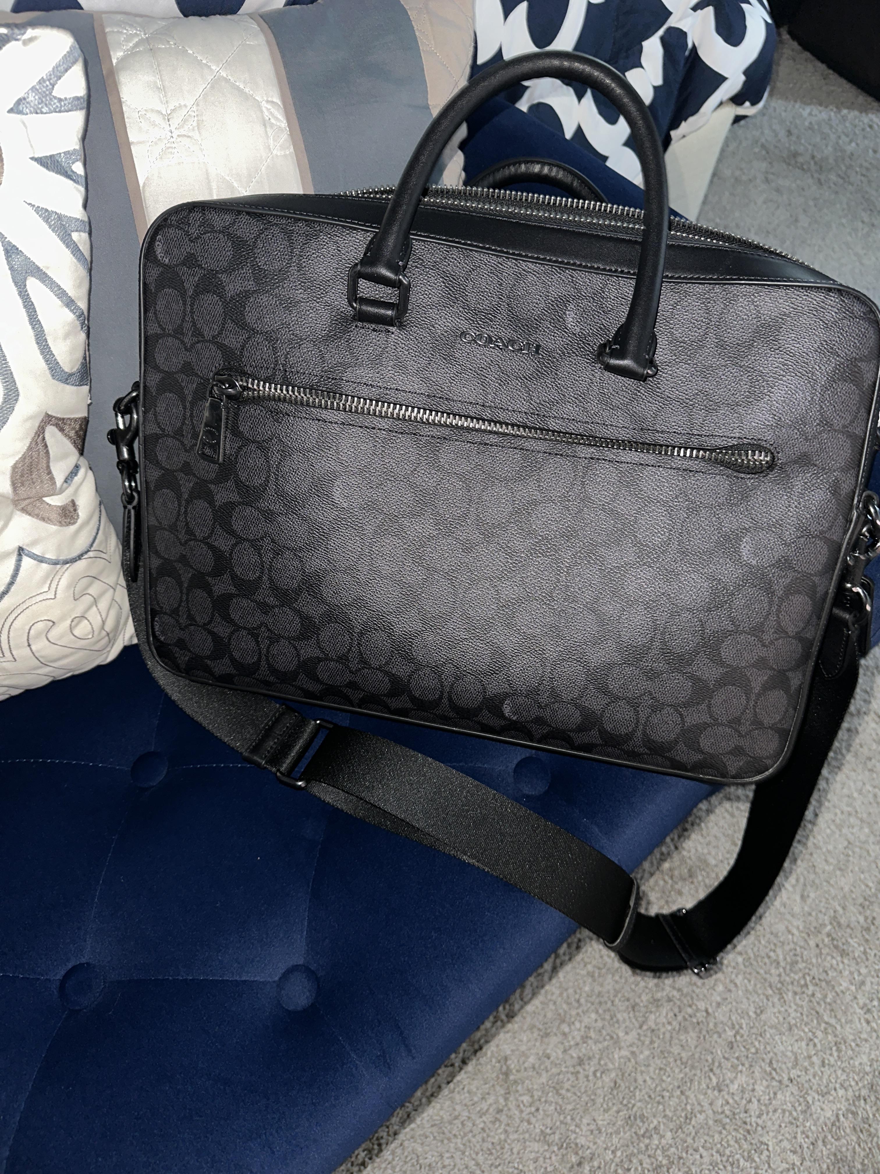 COACH® Outlet Ethan Slim Brief In Signature Canvas