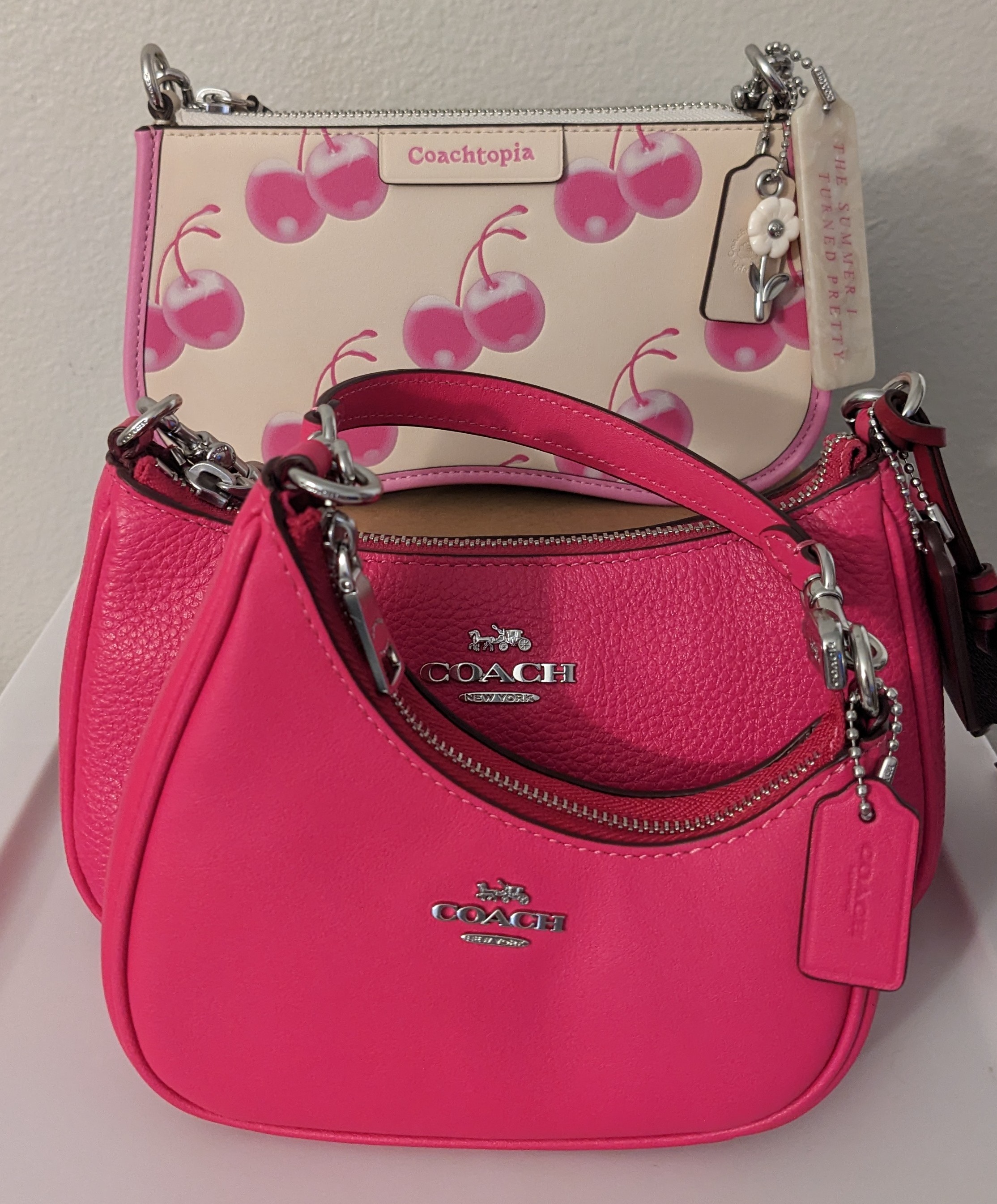日本未入荷 Coach Mini Twisted Teri Bag Charm COACH® Outlet | Mini Twisted Teri Bag Charm