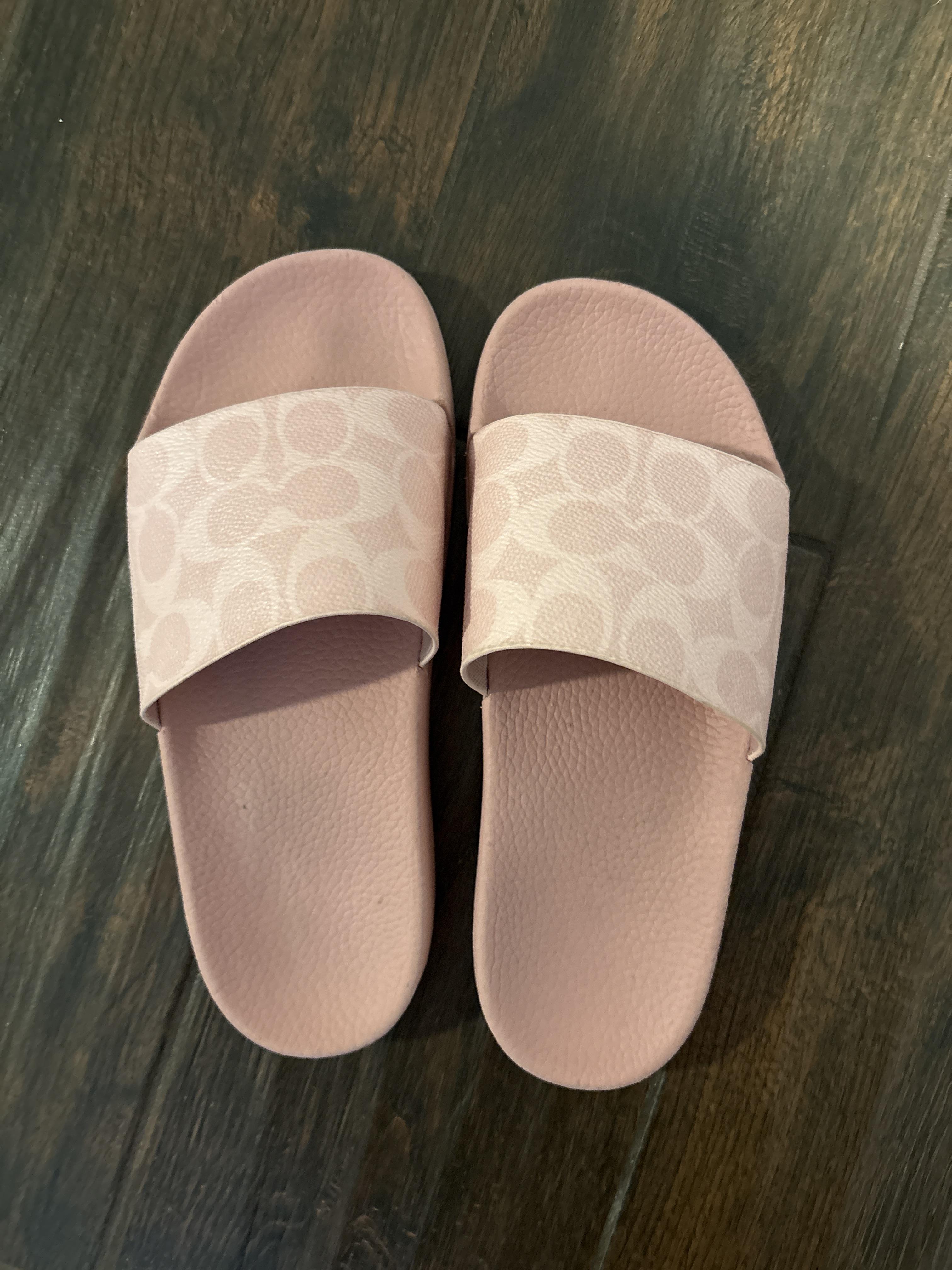 関税・送料込み★COACH★Udele Slides COACH® | Udele Sport Slide In Signature Canvas