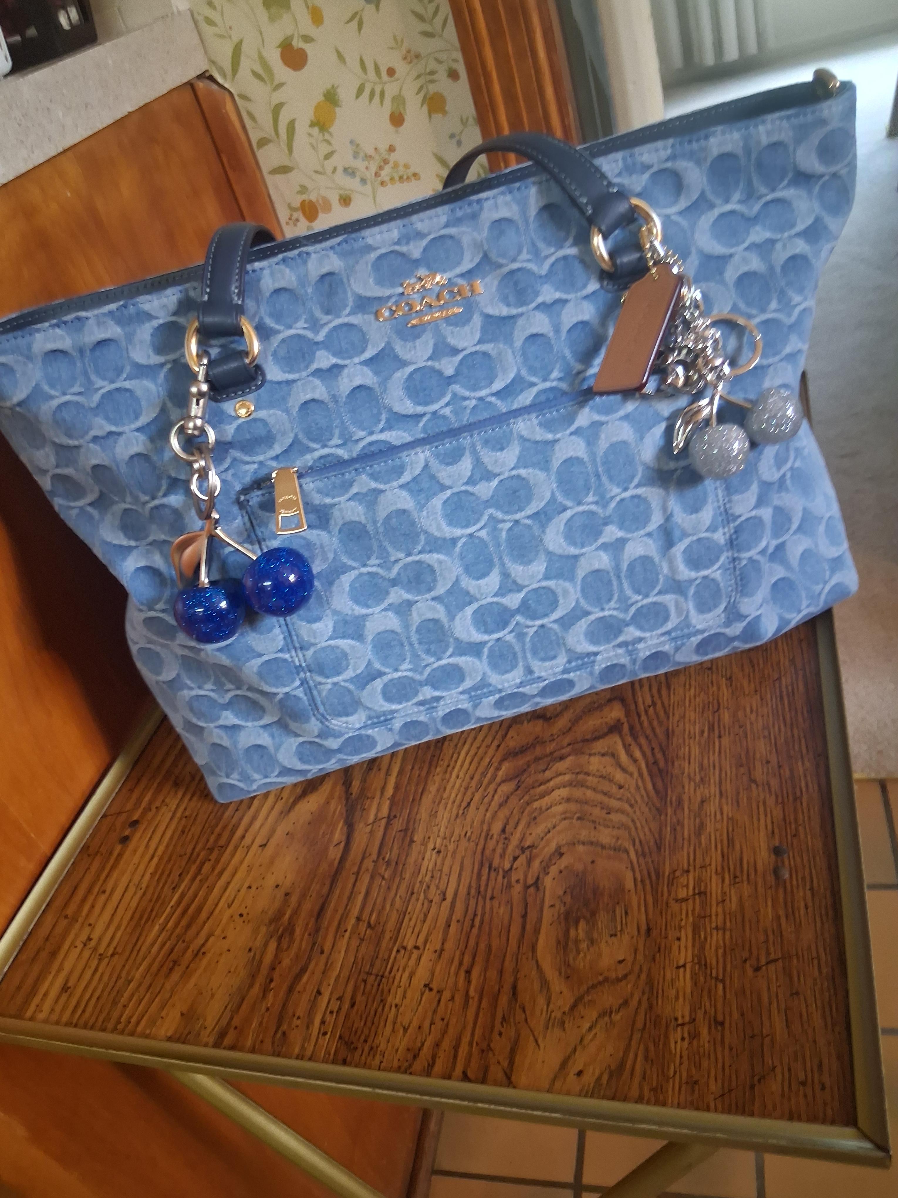 Station Tote Bag In Signature Denim | Coach New Zealand