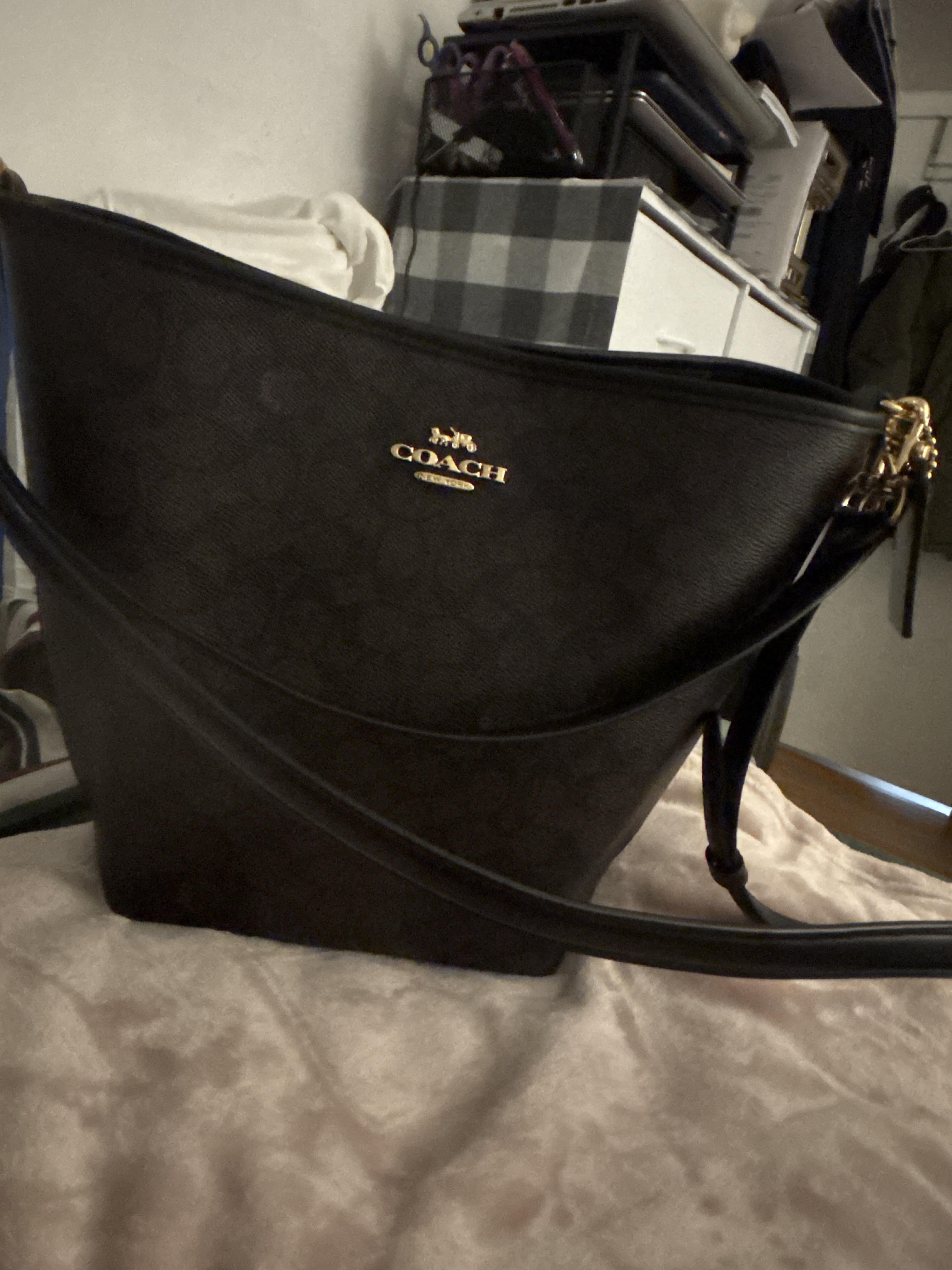 City Large Bucket Bag In Signature Canvas | Coach New Zealand
