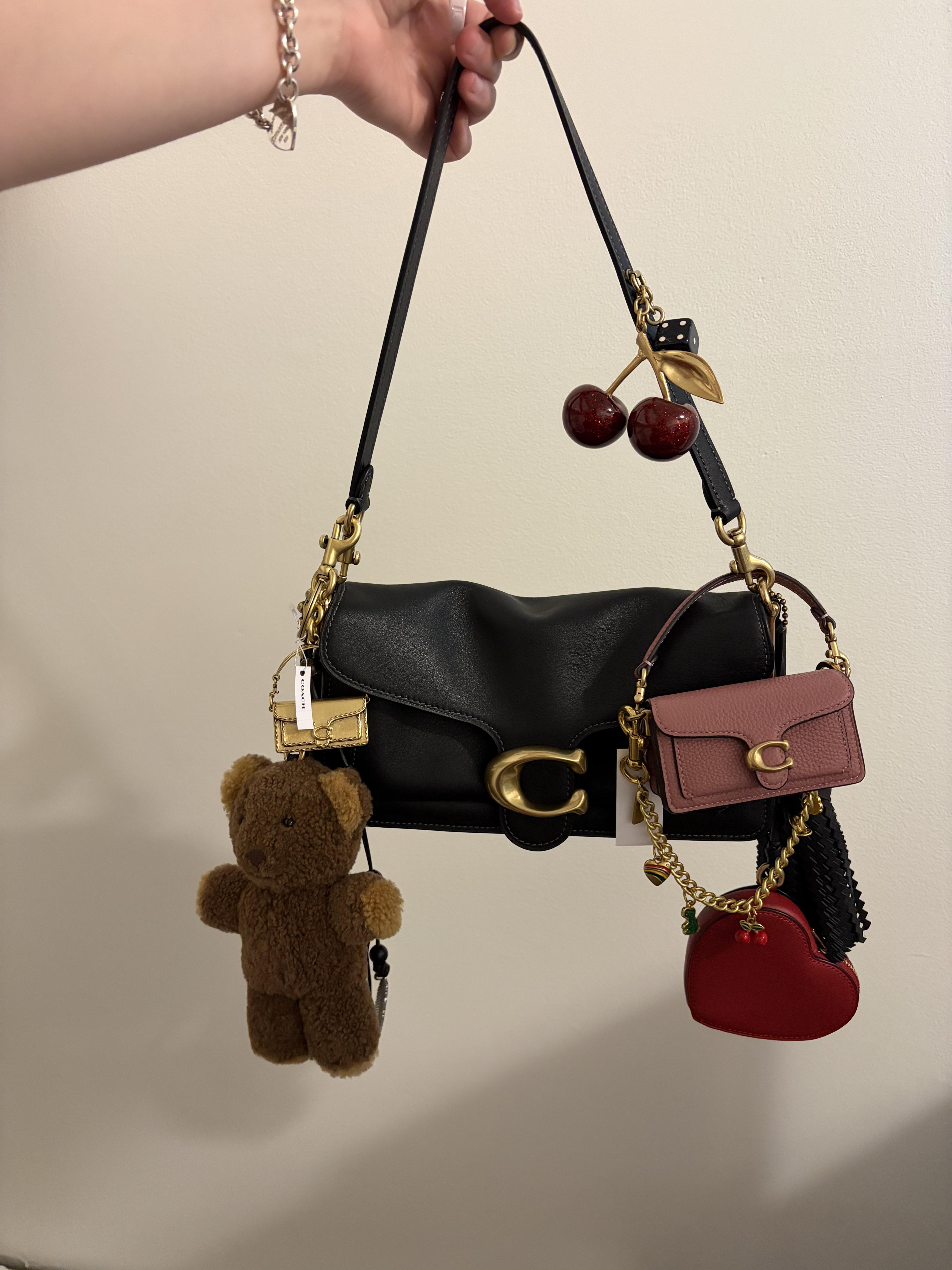 Tabby Shoulder Bag 26 In Crystal Signature Jacquard | Coach New