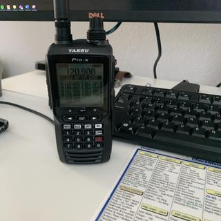 ☆マニアに☆【YAESU FTA-550 Pro-X】エアーバンド 逆輸入品