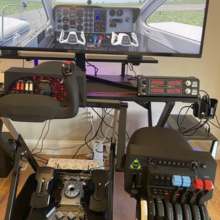 Pro Flight Radio Panel for Flight Simulator