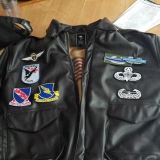 Classic Leather Bomber Jacket (A-2)