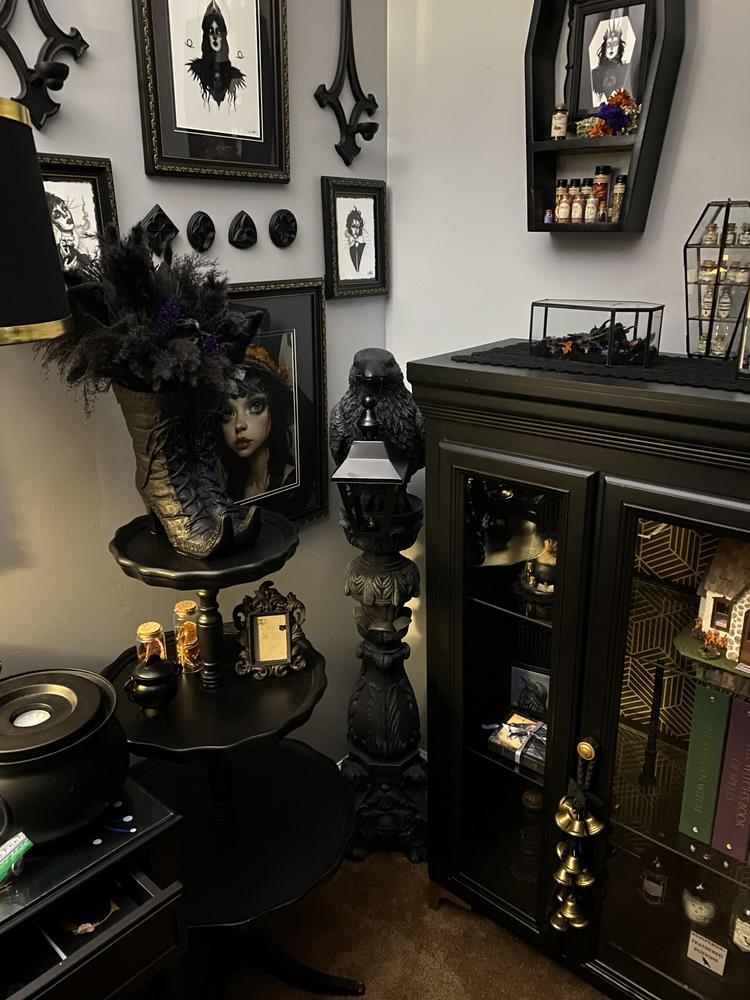 Crow Lamp Post, 50"