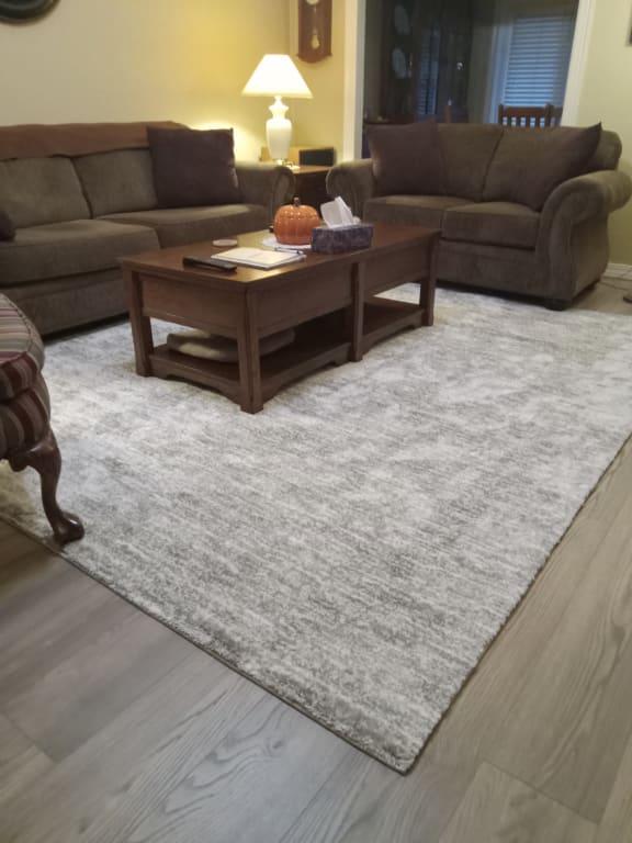 (D421) Grey & Ivory Modern Hatch Design Rug