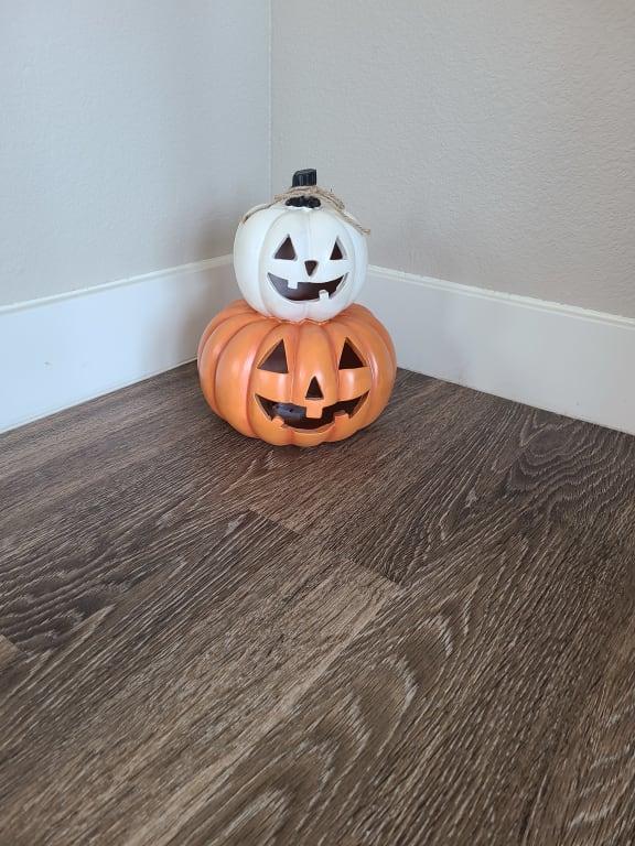 LED Pumpkin Stack, 10.25"