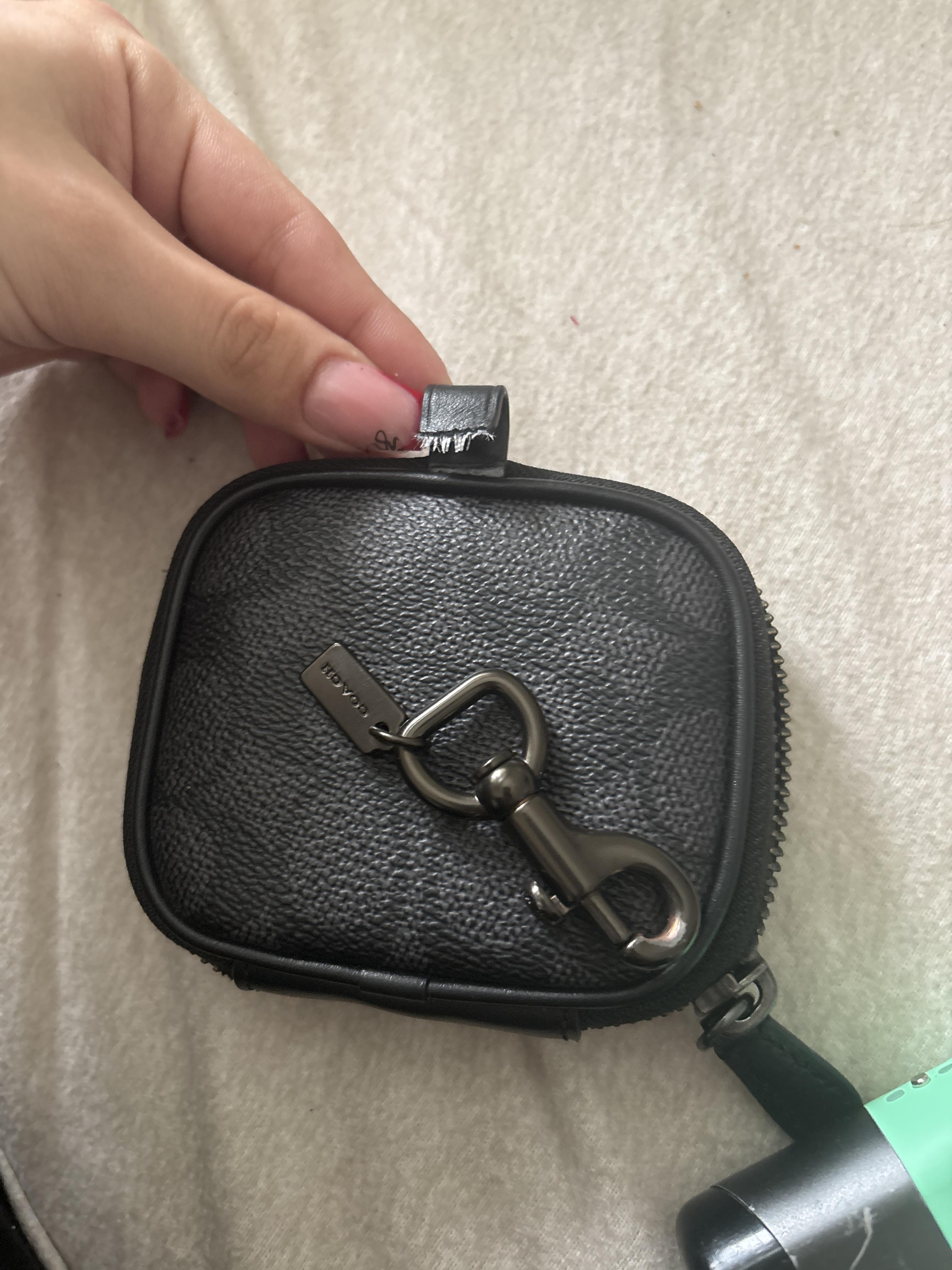 Clip On Pouch In Signature Canvas | Accessories | Coach | COACH® Clip On Pouch In Signature Canvas | Accessories | Coach | COACH®