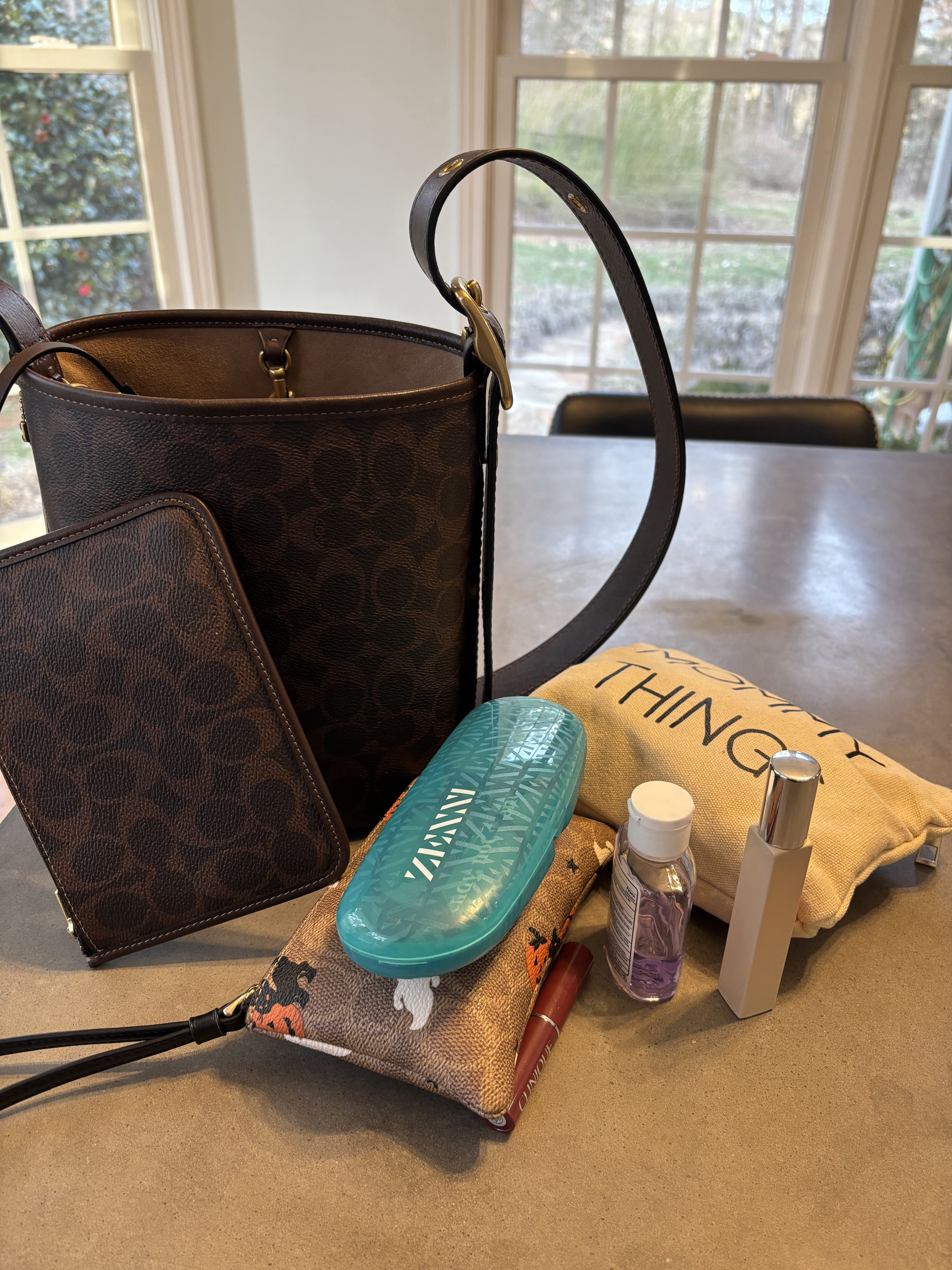 COACH® | Bleecker Bucket Bag 21 In Signature Canvas