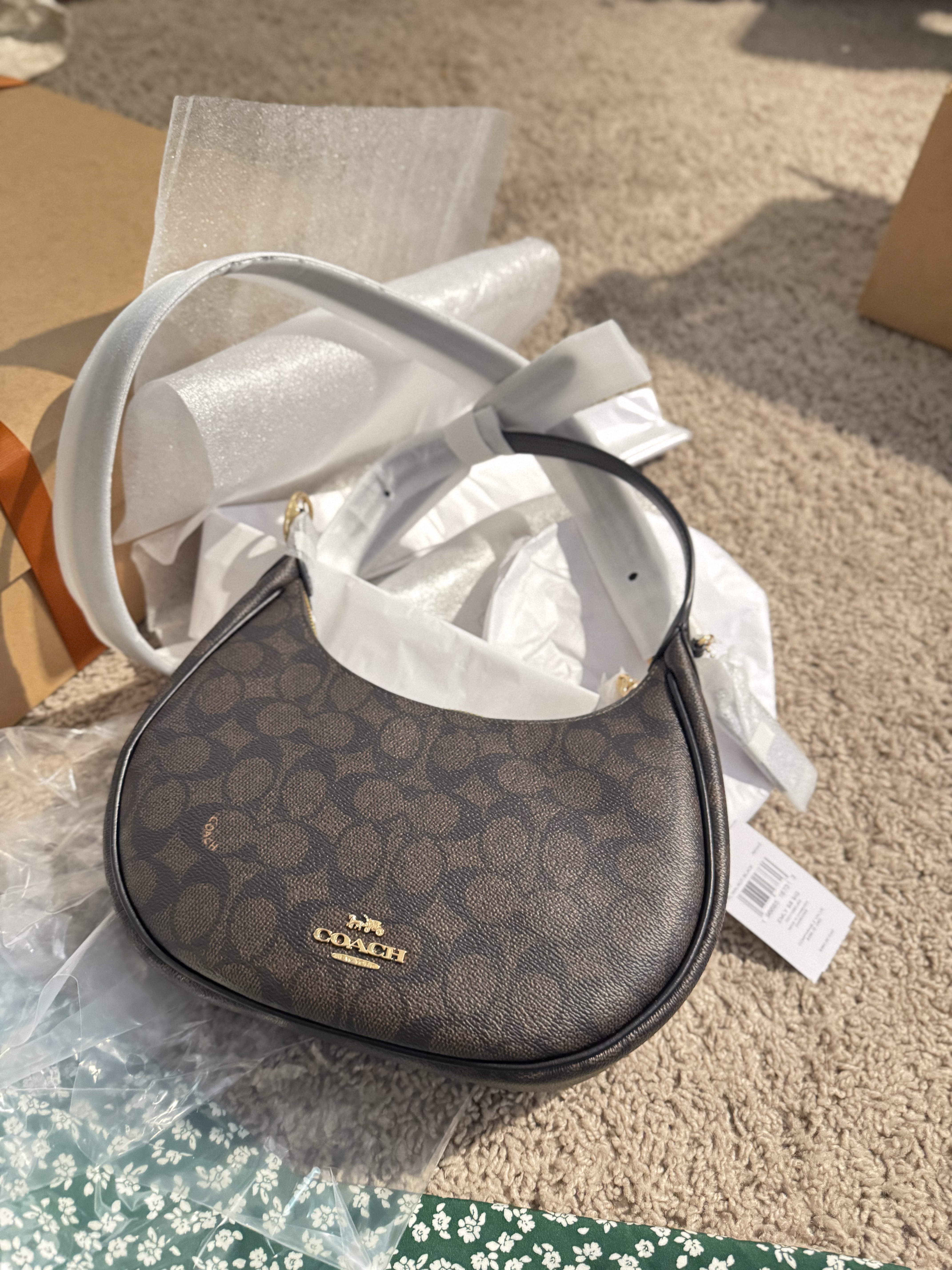 Emily Shoulder Bag In Signature Canvas | Bags | Coach | COACH®
