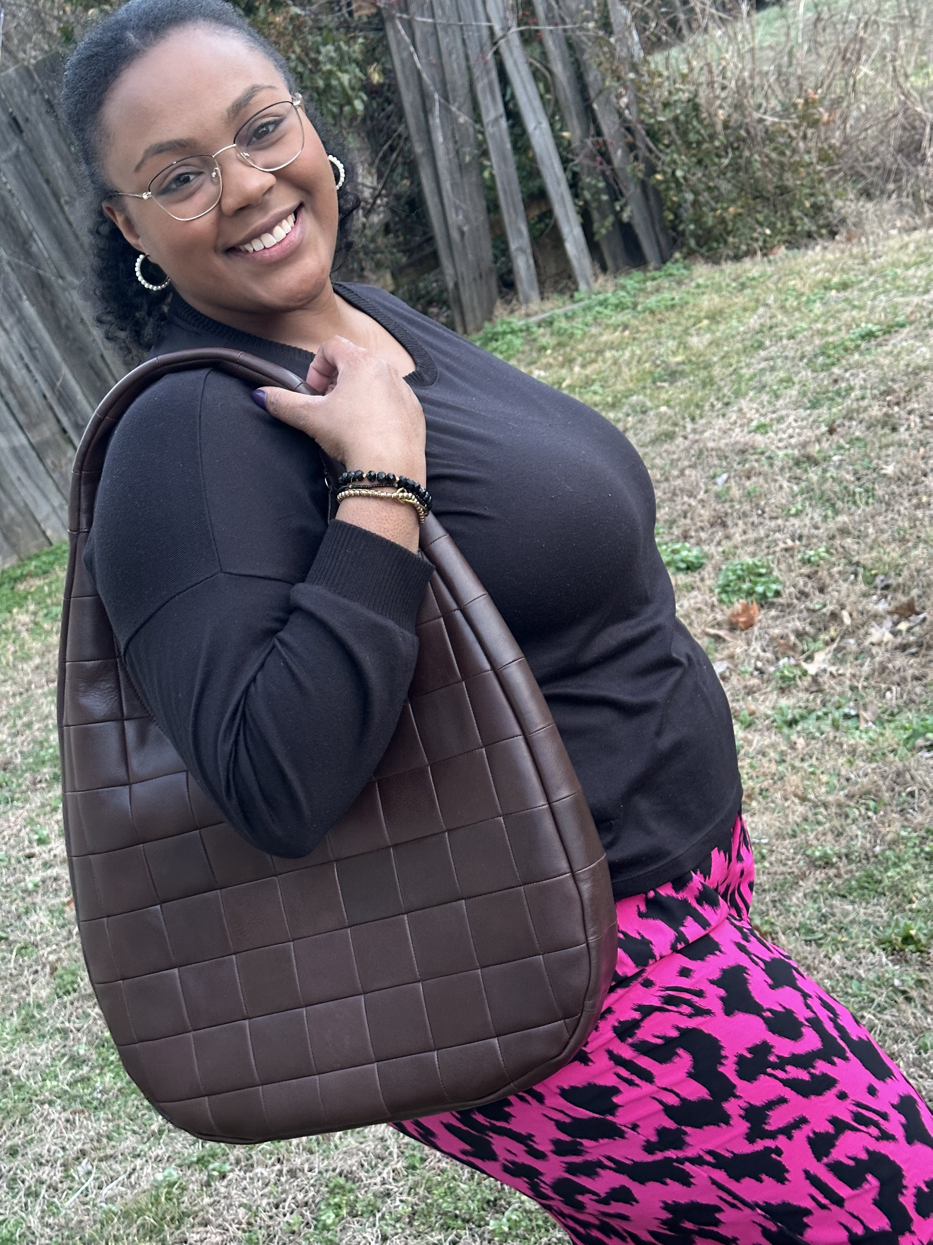 Large Coach Shoulder Bag Alter/Ego Large Crescent Shoulder Bag 