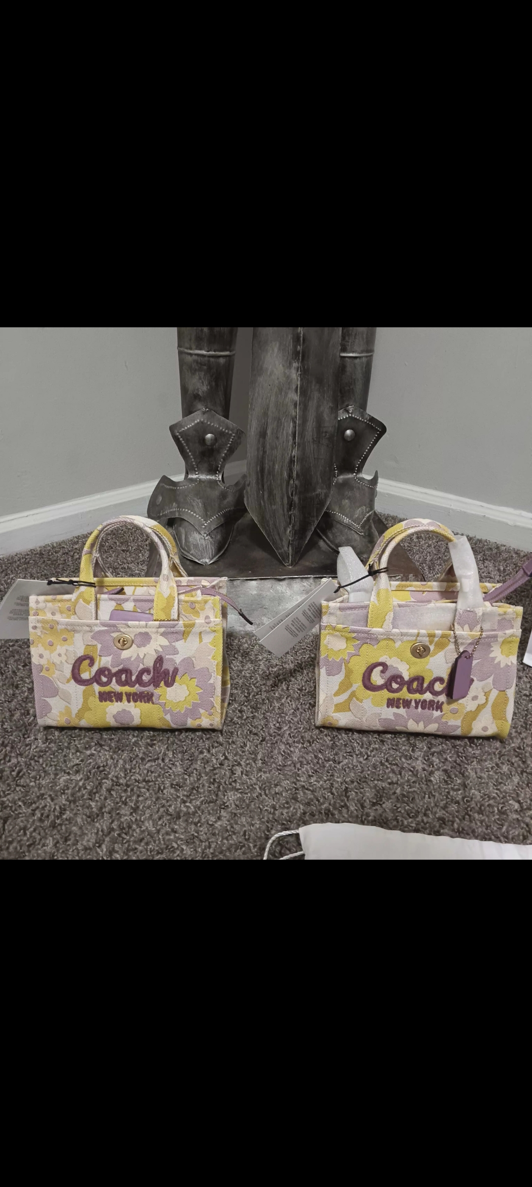 COACH® | Cargo Tote Bag 20 With Paisley Print