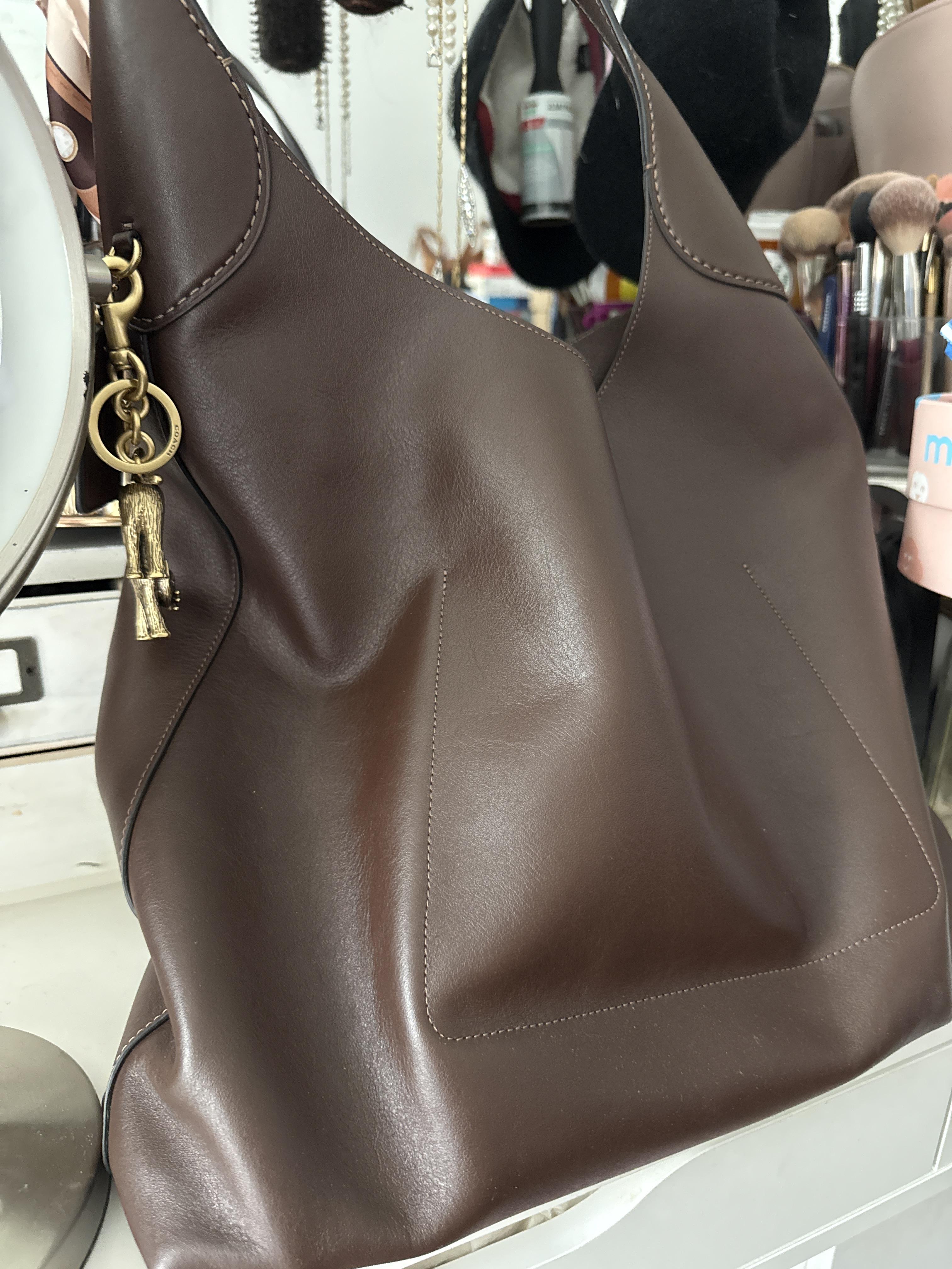 ショルダーバッグ・ポシェット Coach Brooklyn 39 Shoulder Bag - Coach - Leather - Brown COACH Brooklyn 39 Suede Shoulder Bag | Dillard's