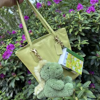 COACH シグネチャー ミニポーチ ライムグリーン Honeybees And Distant Thunder By Riku Onda Book Bag Charm | COACH®