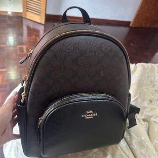 Court Backpack In Blocked Signature Canvas | COACH®