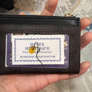 Mini Skinny Id Case In Signature Denim | Wallets | Coach | COACH®