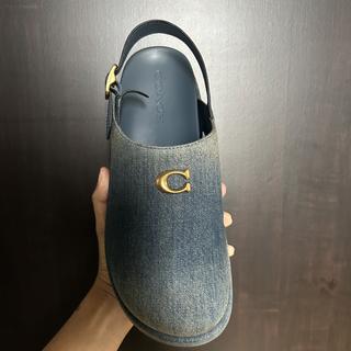Sculpted C Platform Clog In Loved Denim | Other Shoes | Coach | COACH®