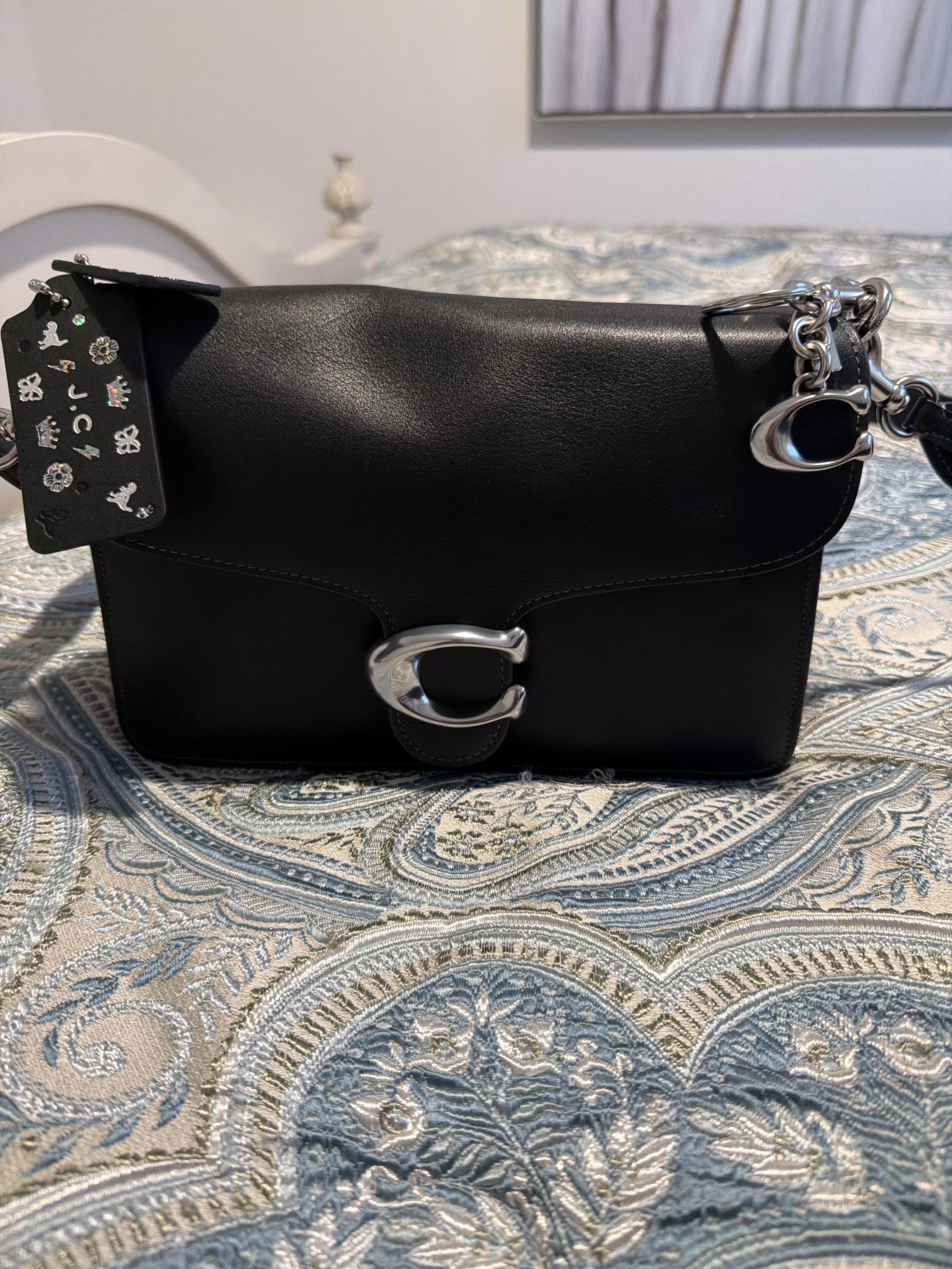 tabbyページ Chain Tabby Shoulder Bag With Floral Embellishment | COACH®