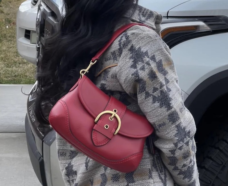 COACH® | Soho Flap Bag In Regenerative Leather