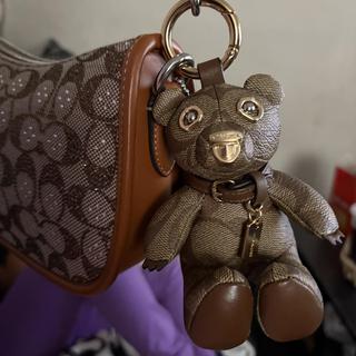 Collectible Bear Bag Charm In Signature Canvas | Accessories