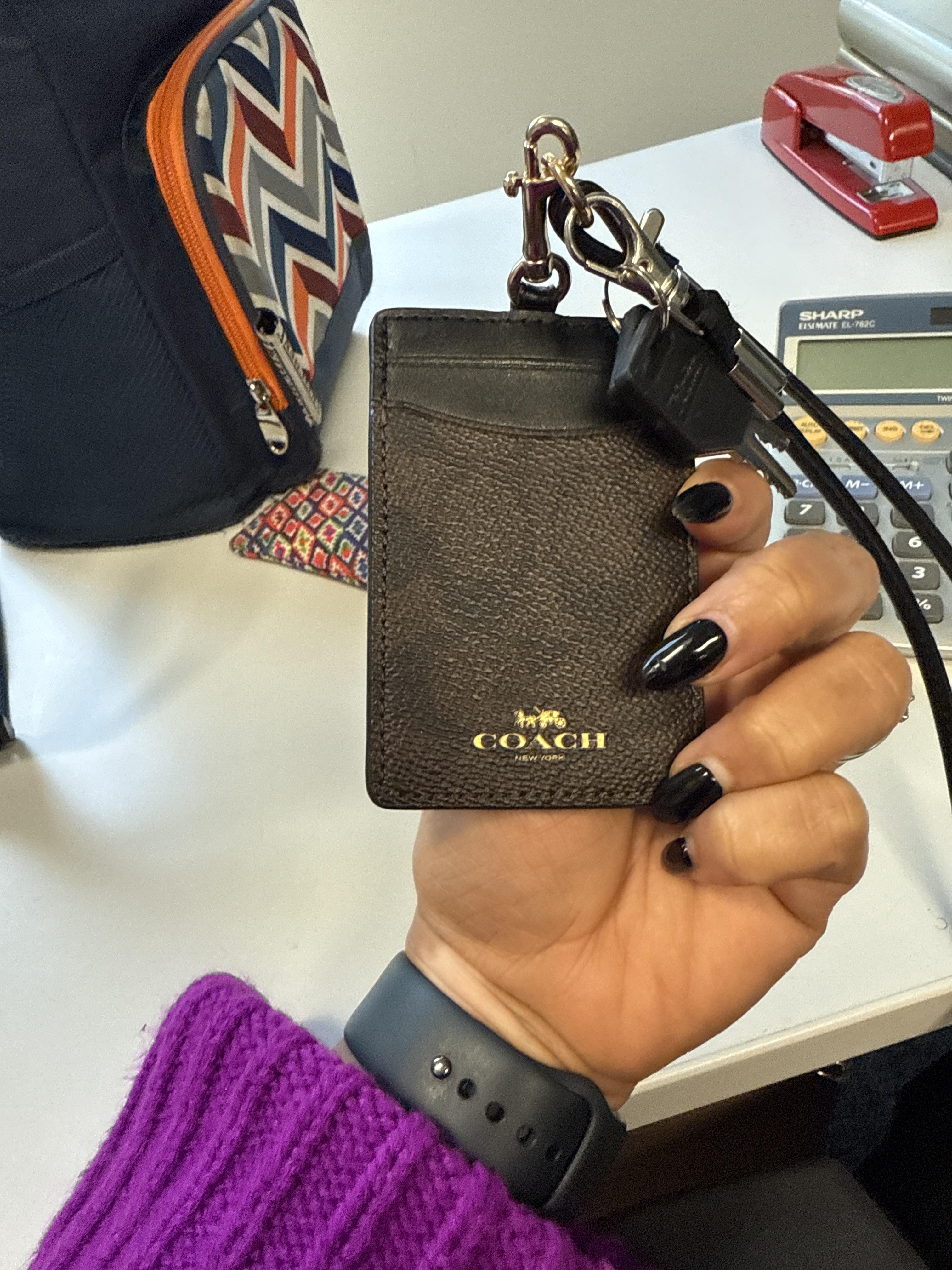 Id Lanyard In Signaure Canvas | Accessories | Coach | COACH®