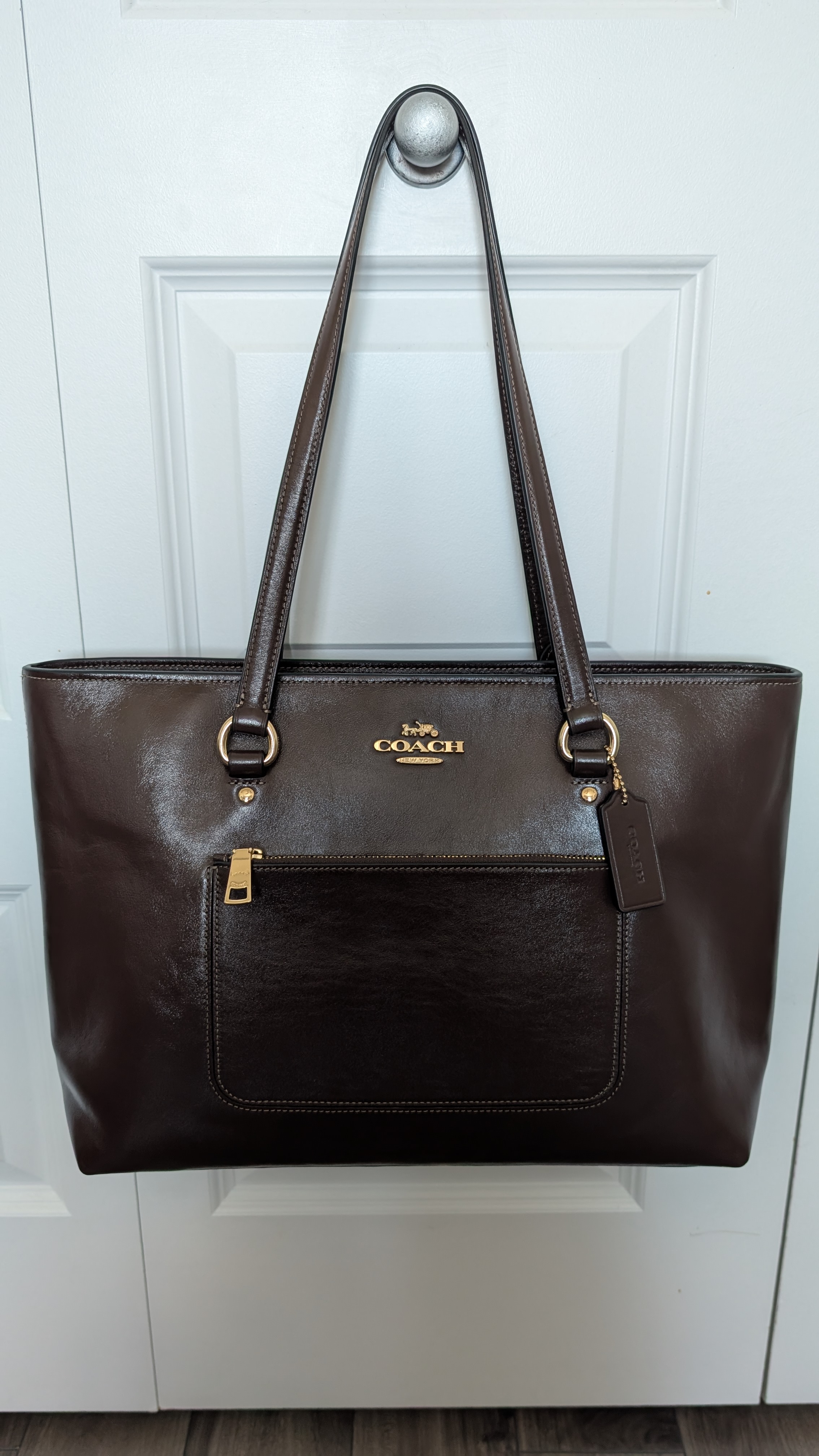 Station Tote Bag In Signature Leather | Bags | Coach | COACH®