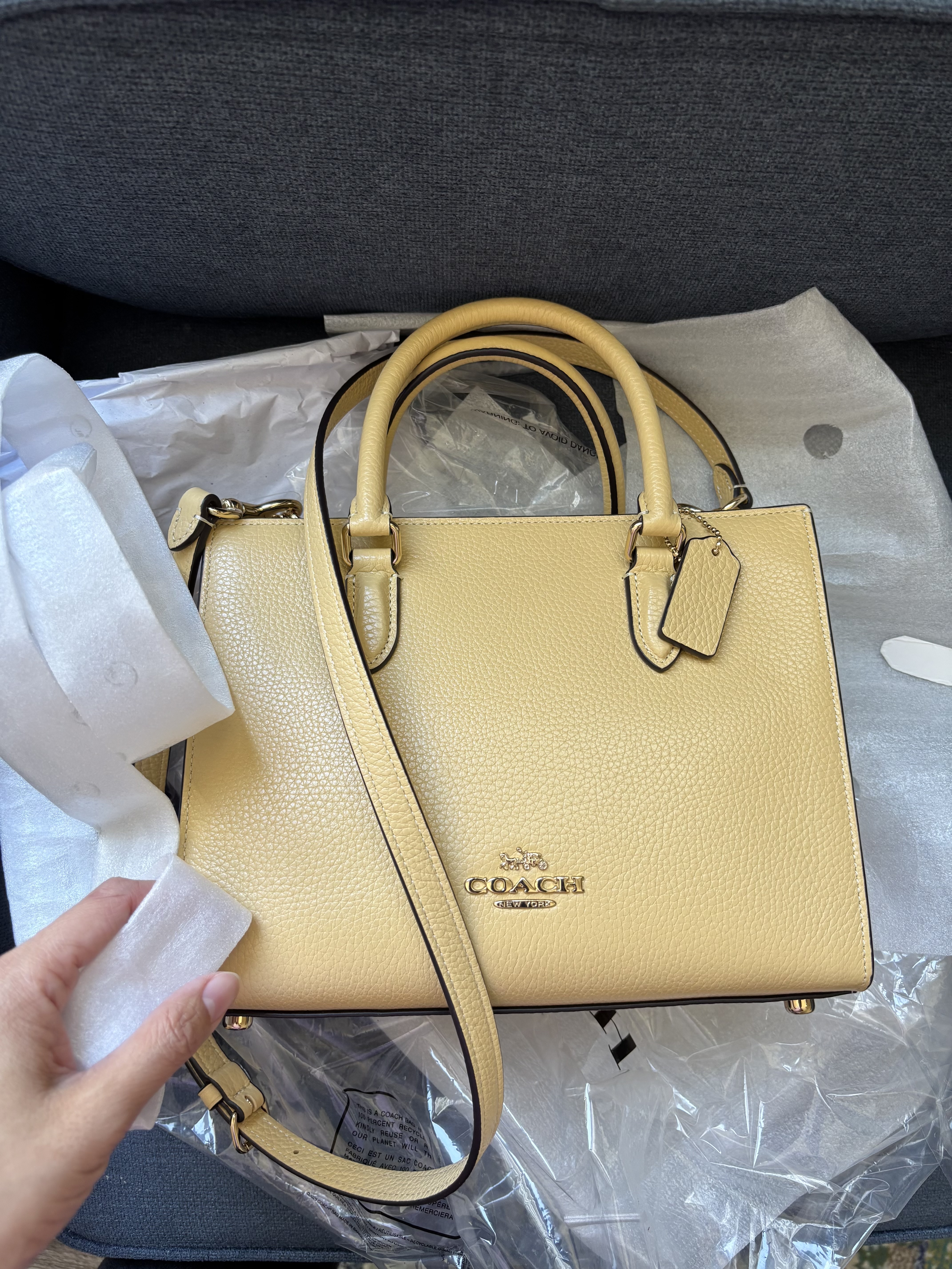 Maggie Small Tote Bag In Signature Canvas | COACH®