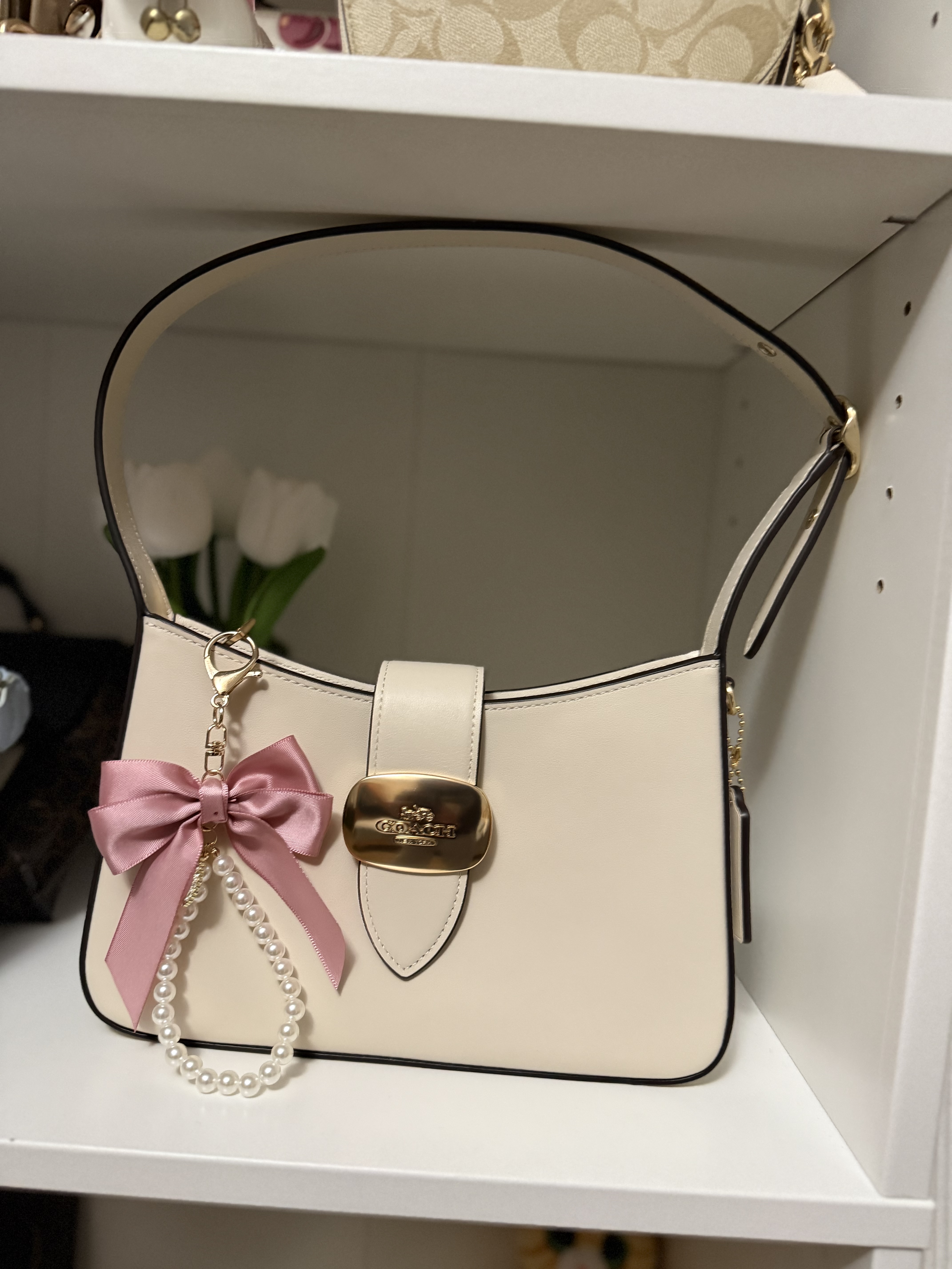 Eliza Shoulder Bag With Zipper Closure | COACH®