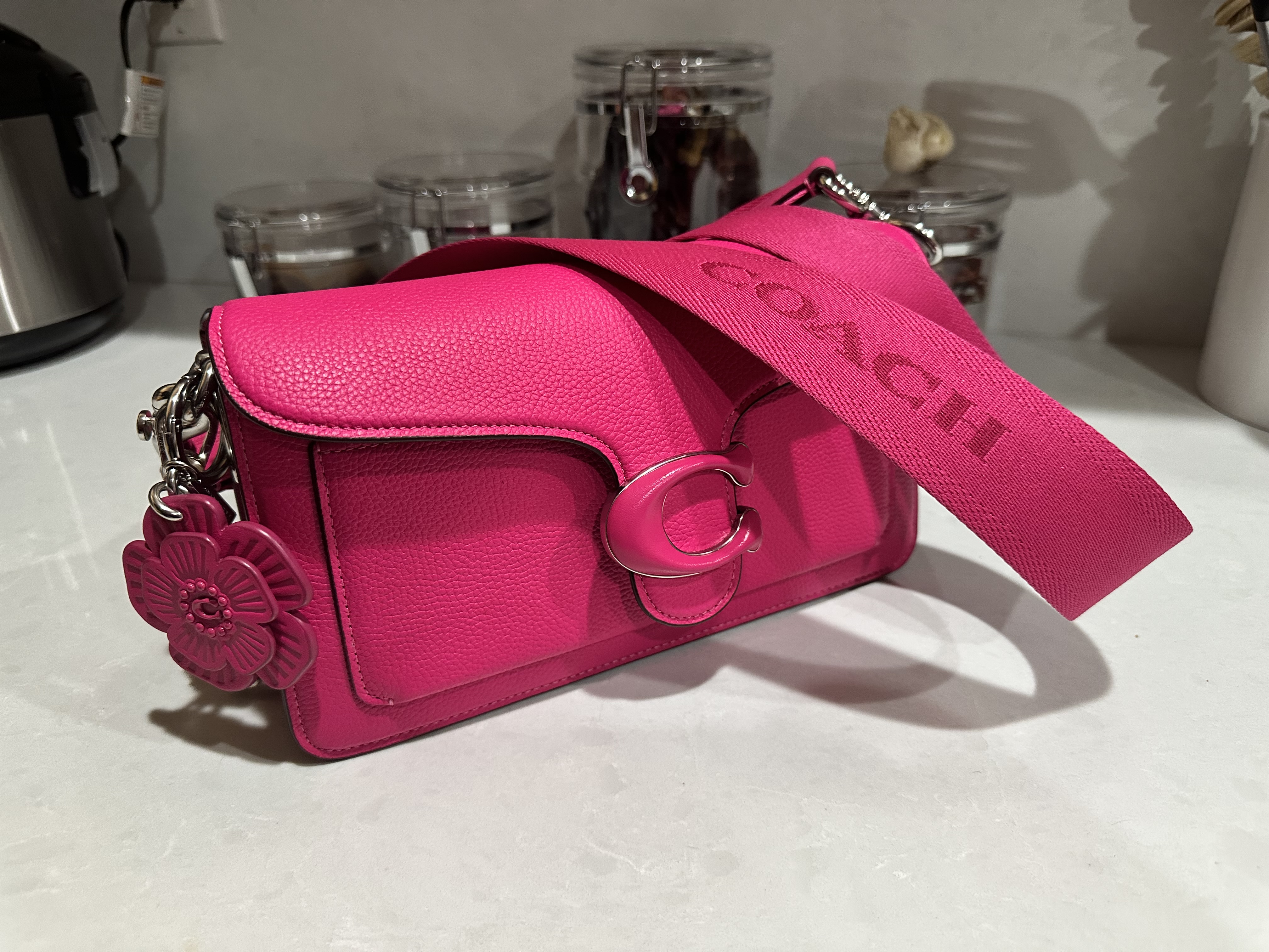 COACH® | Tea Rose Bag Charm