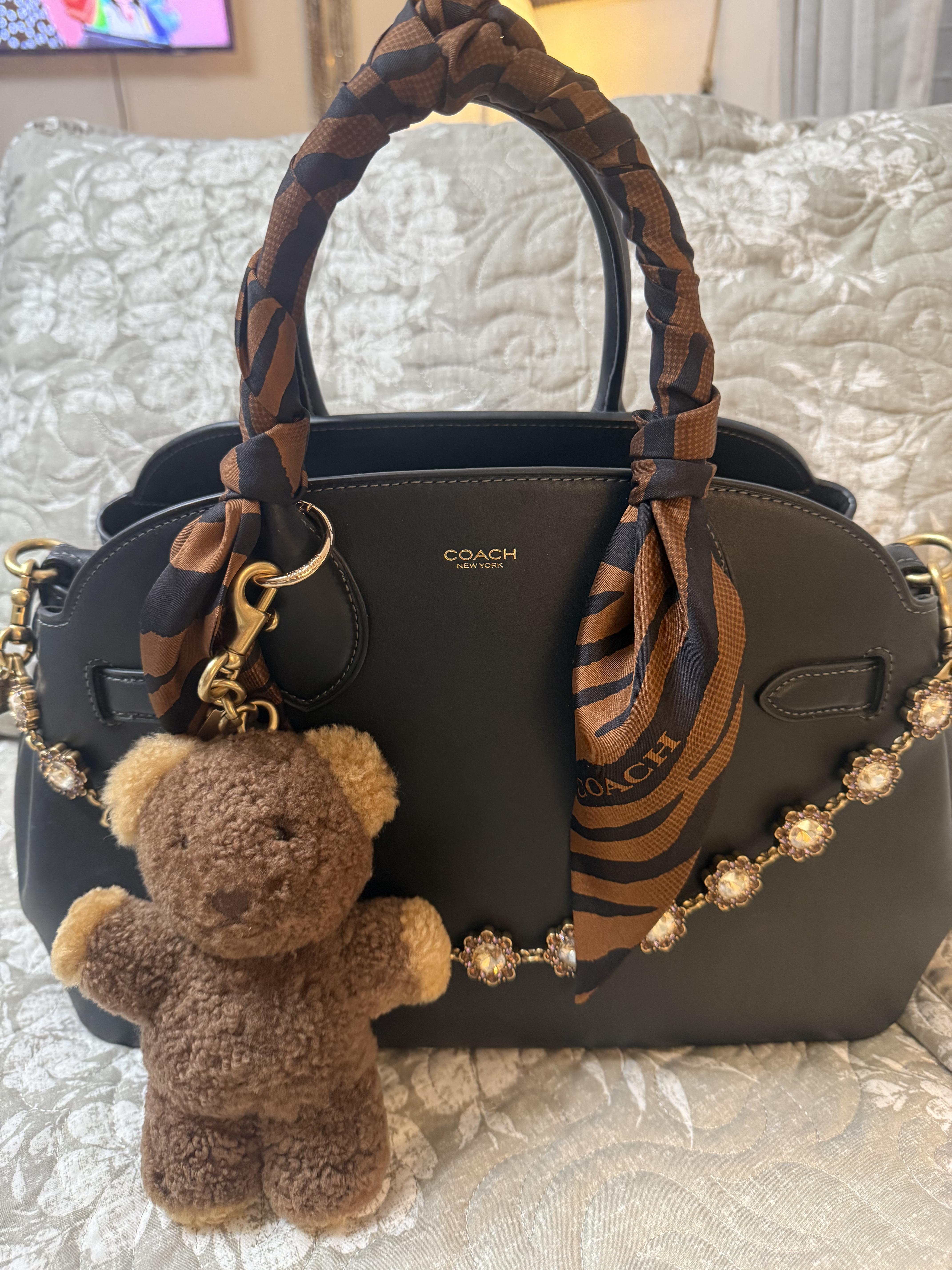 Teddy Bear Bag Charm In Shearling | Accessories | Coach | COACH®