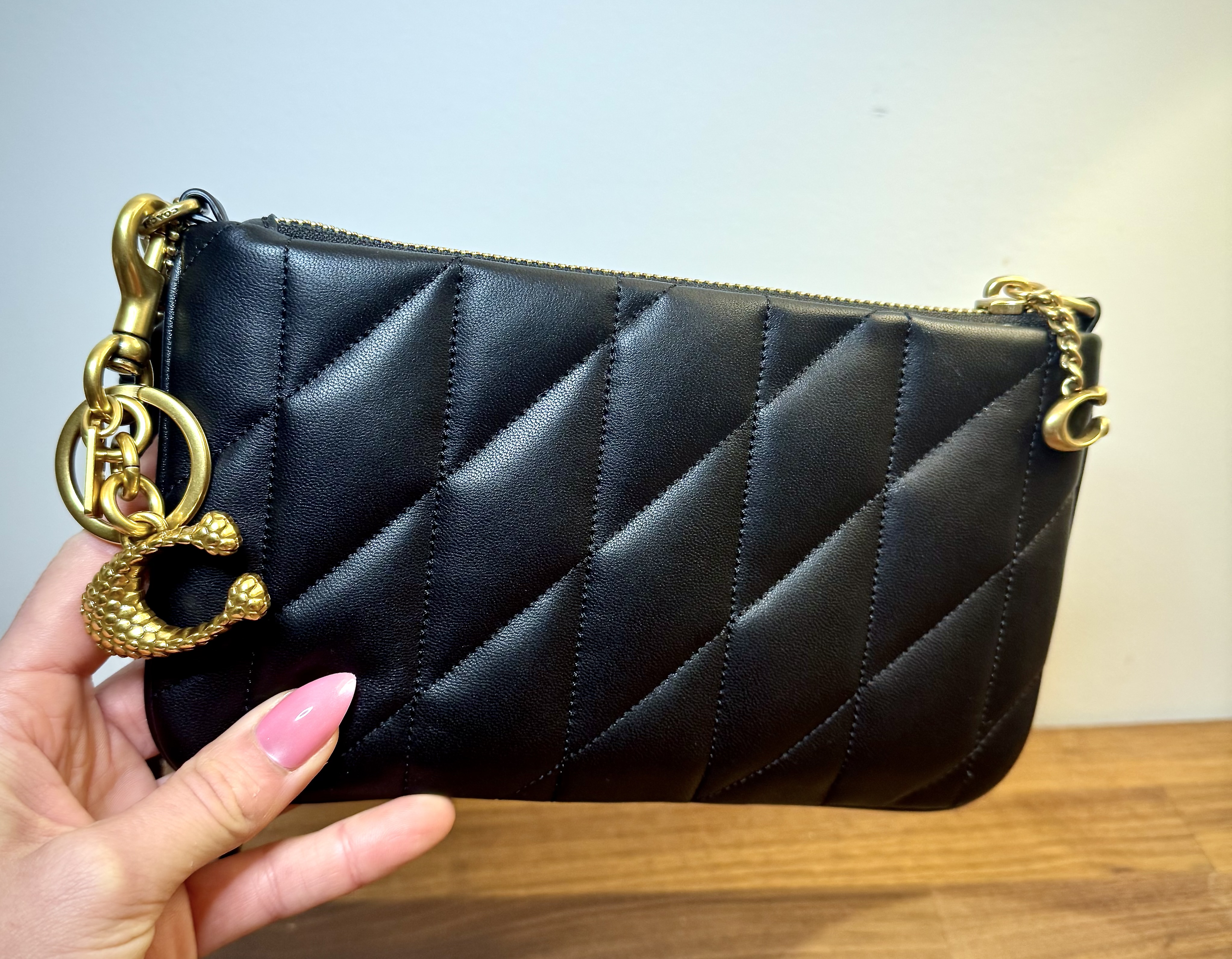◆Coach◆ New Year Beaded Snake Bag Charm CZ127 B4/B4 Coach Lunar New Year Snake Bag Charm