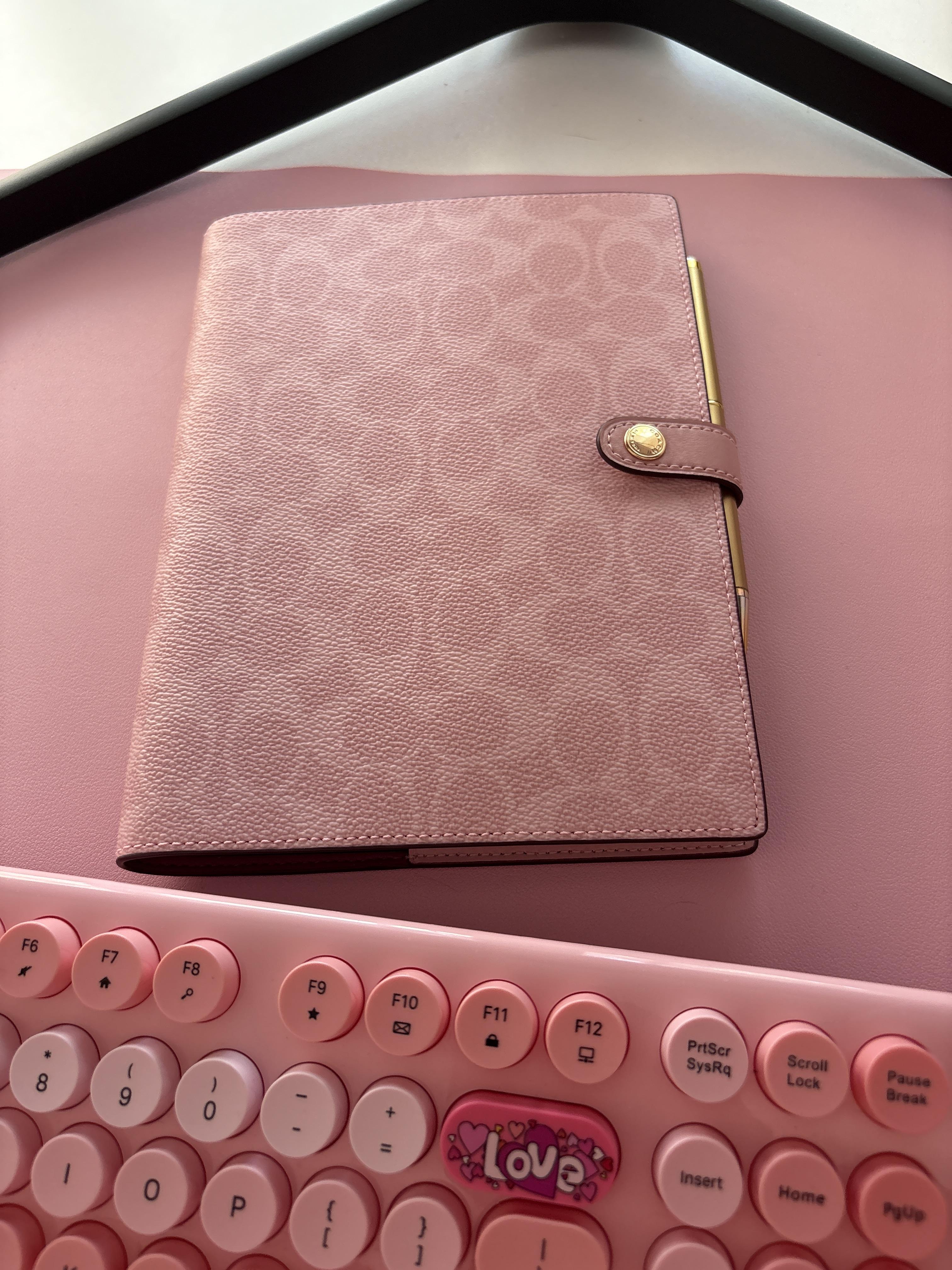 Notebook In Signature Canvas | Accessories | Coach | COACH®