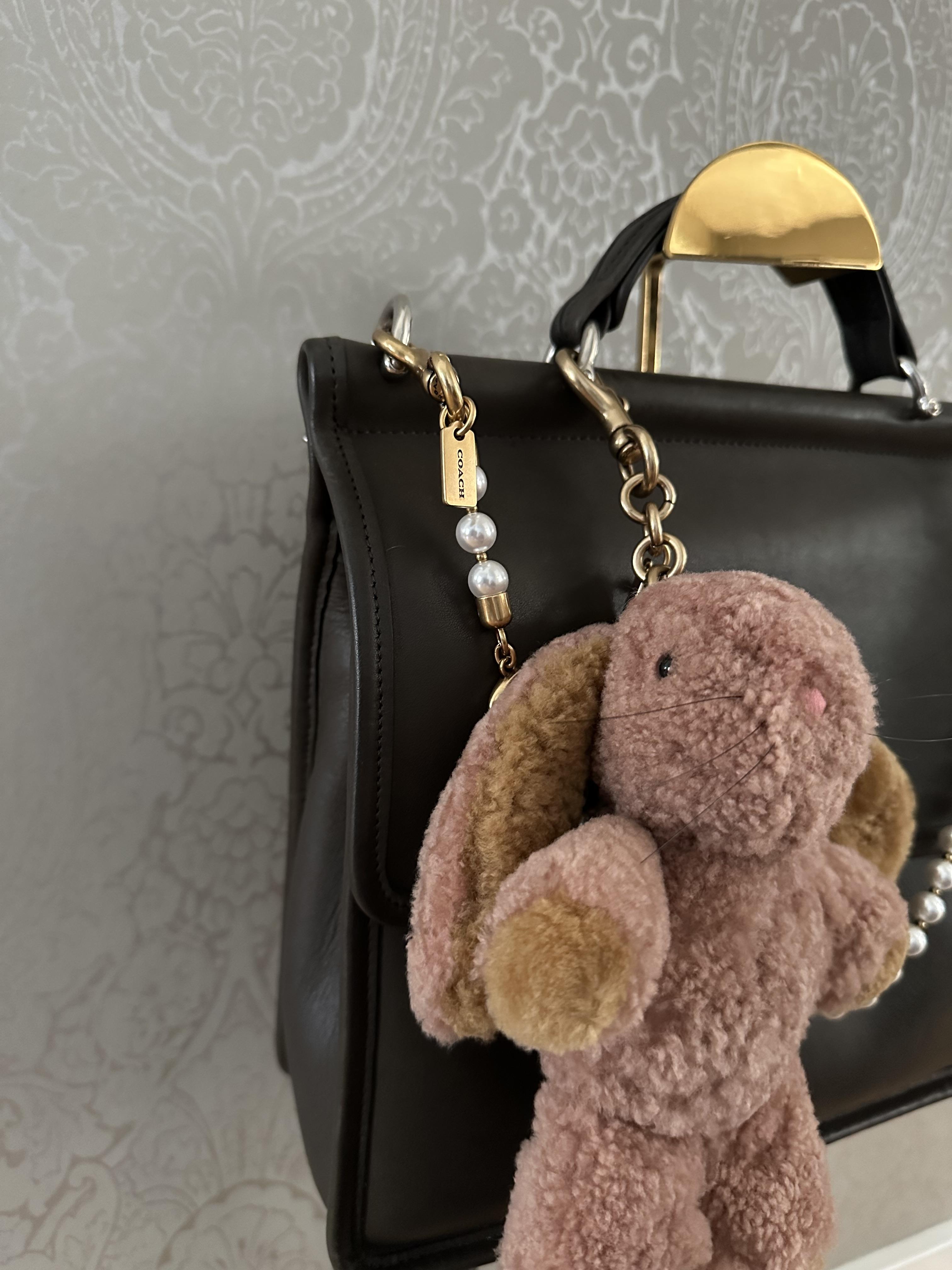 Floppy Bag Charm In Shearling | Accessories | Coach | COACH®