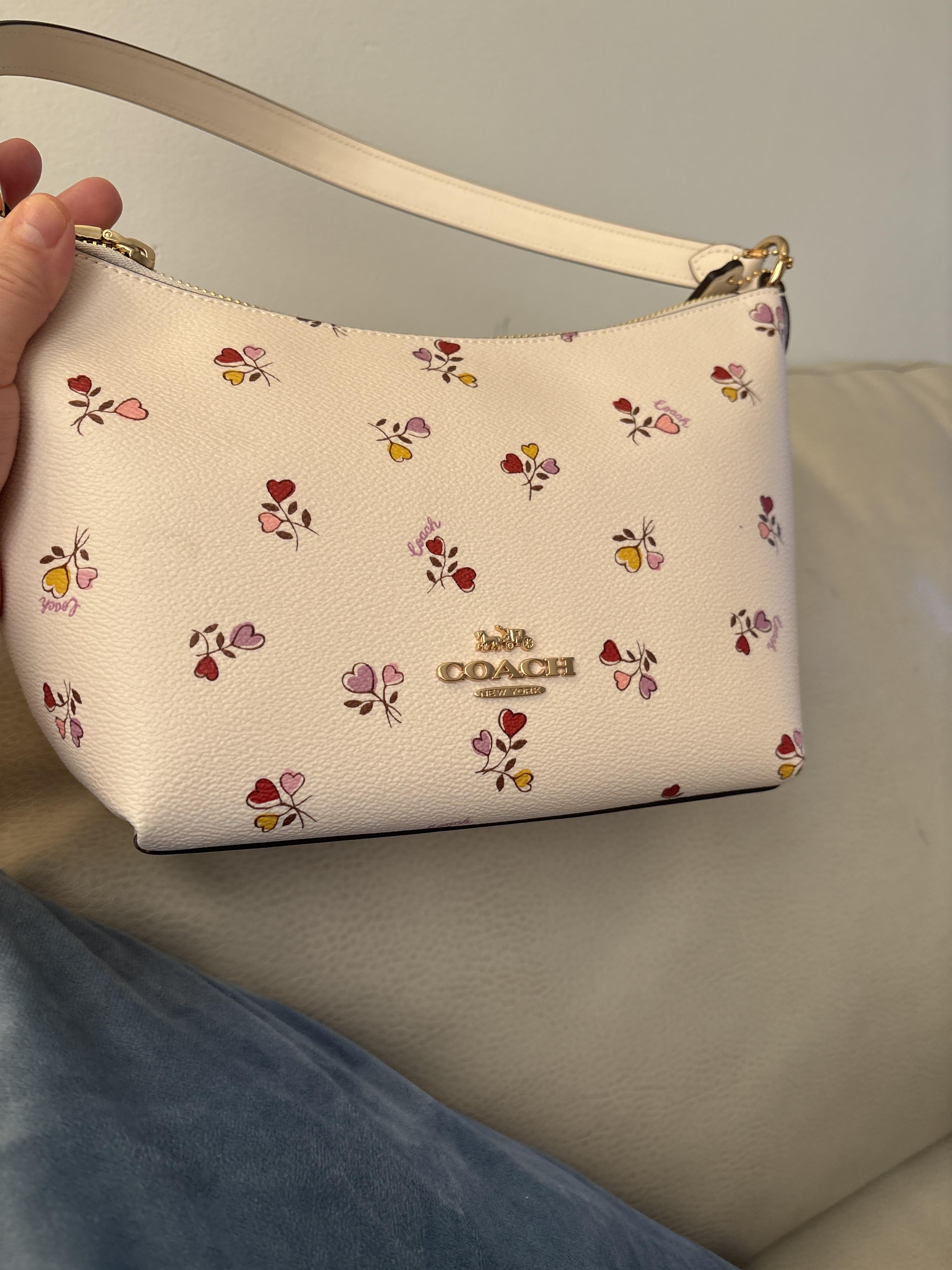 Zip Top Shoulder Bag In Signature Canvas | COACH®