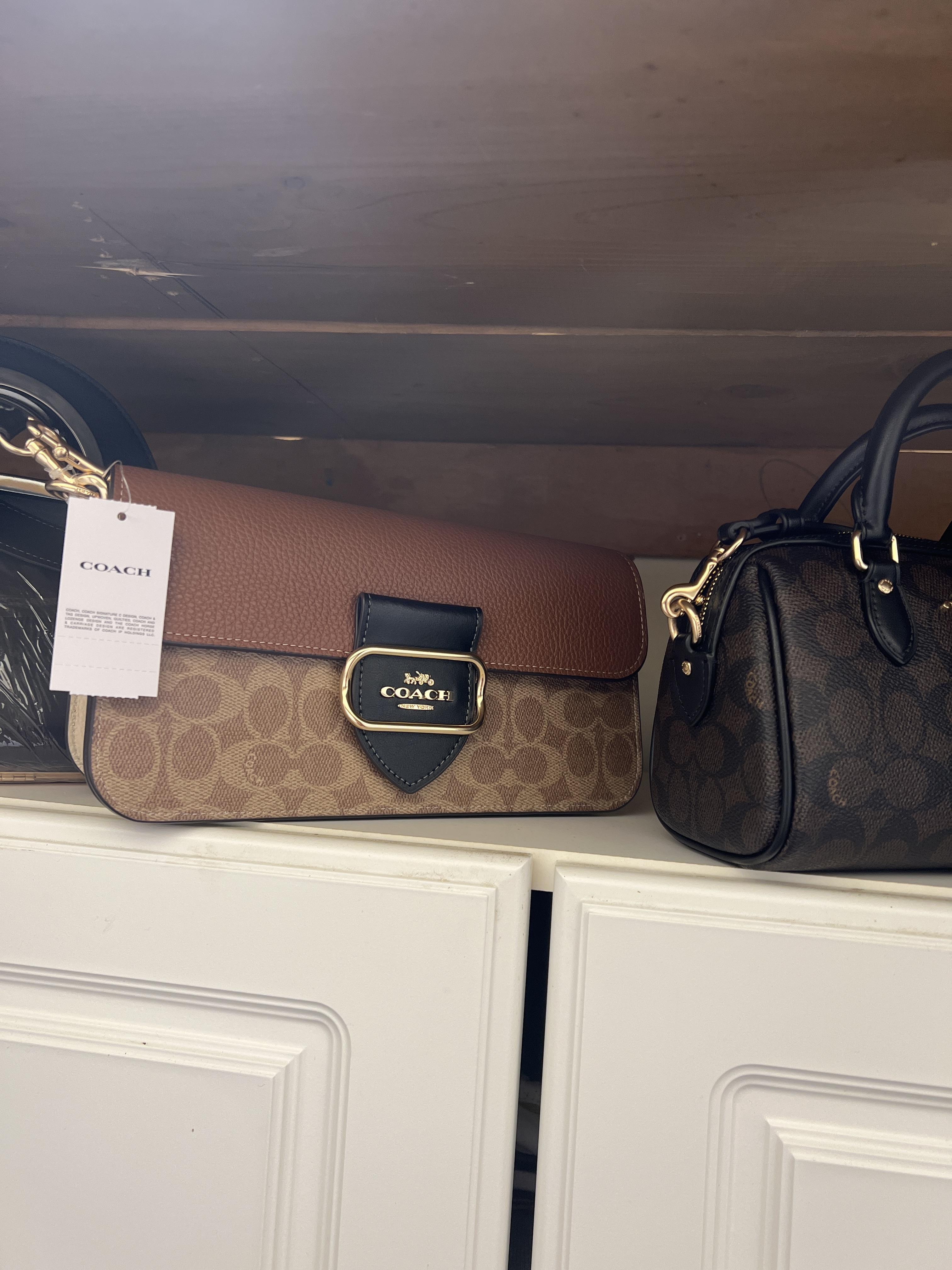Morgan Shoulder Bag In Blocked Signature Canvas | COACH®