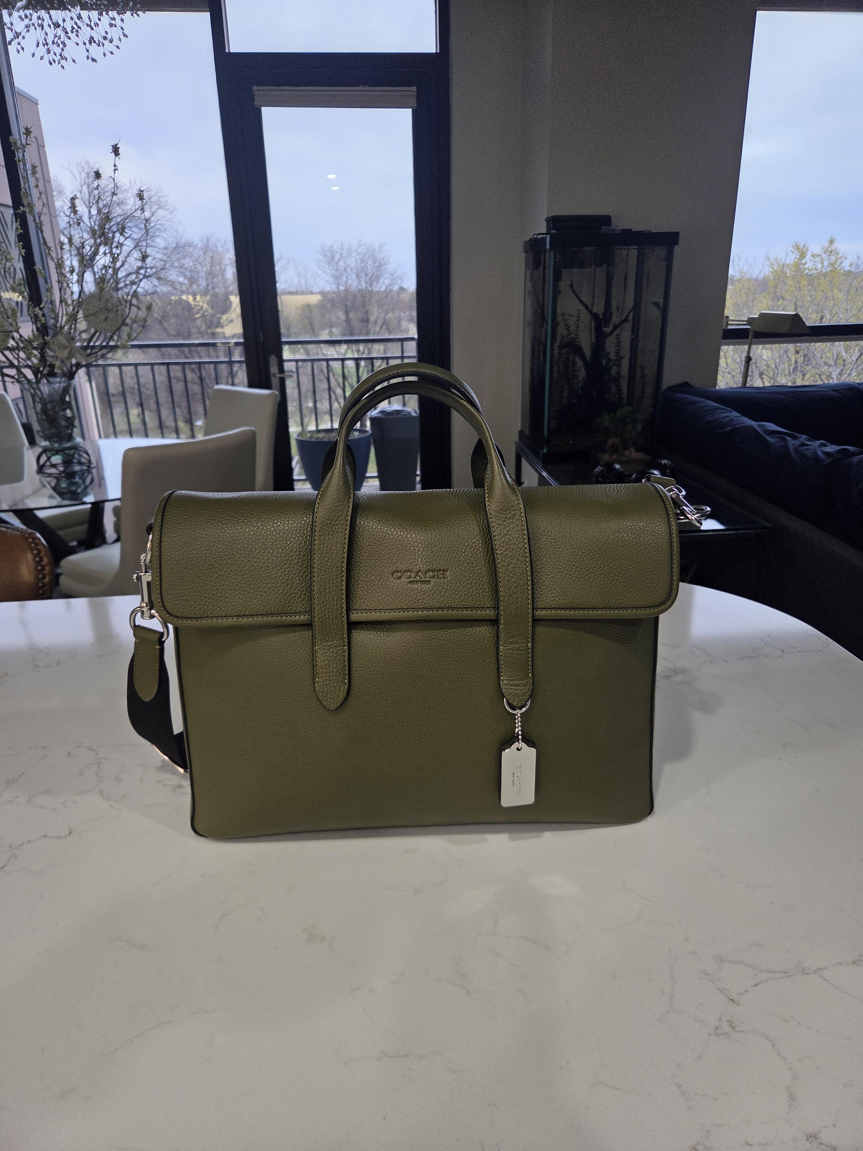 Sullivan Portfolio Brief In Signature Canvas | Bags | Coach | COACH®