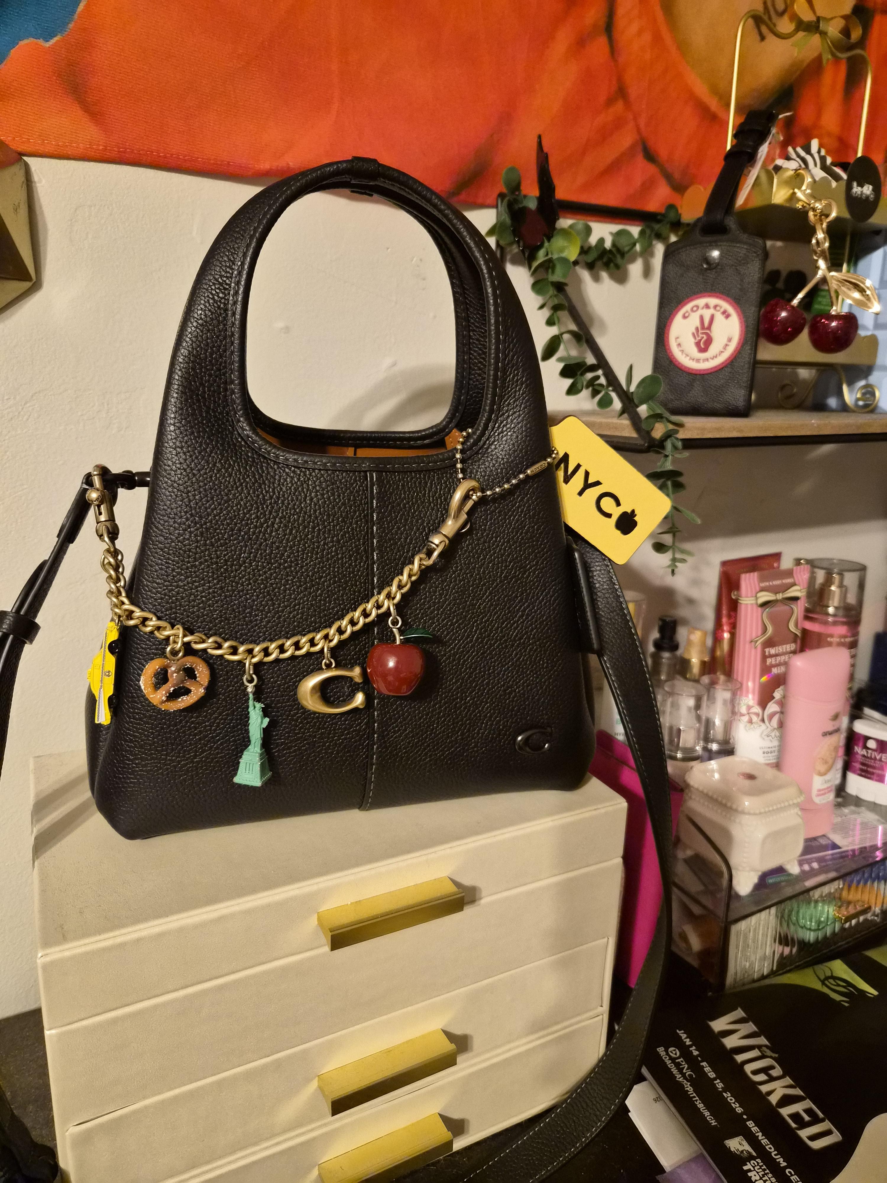 New York Motif Chain Bag Charm | Accessories | Coach | COACH®
