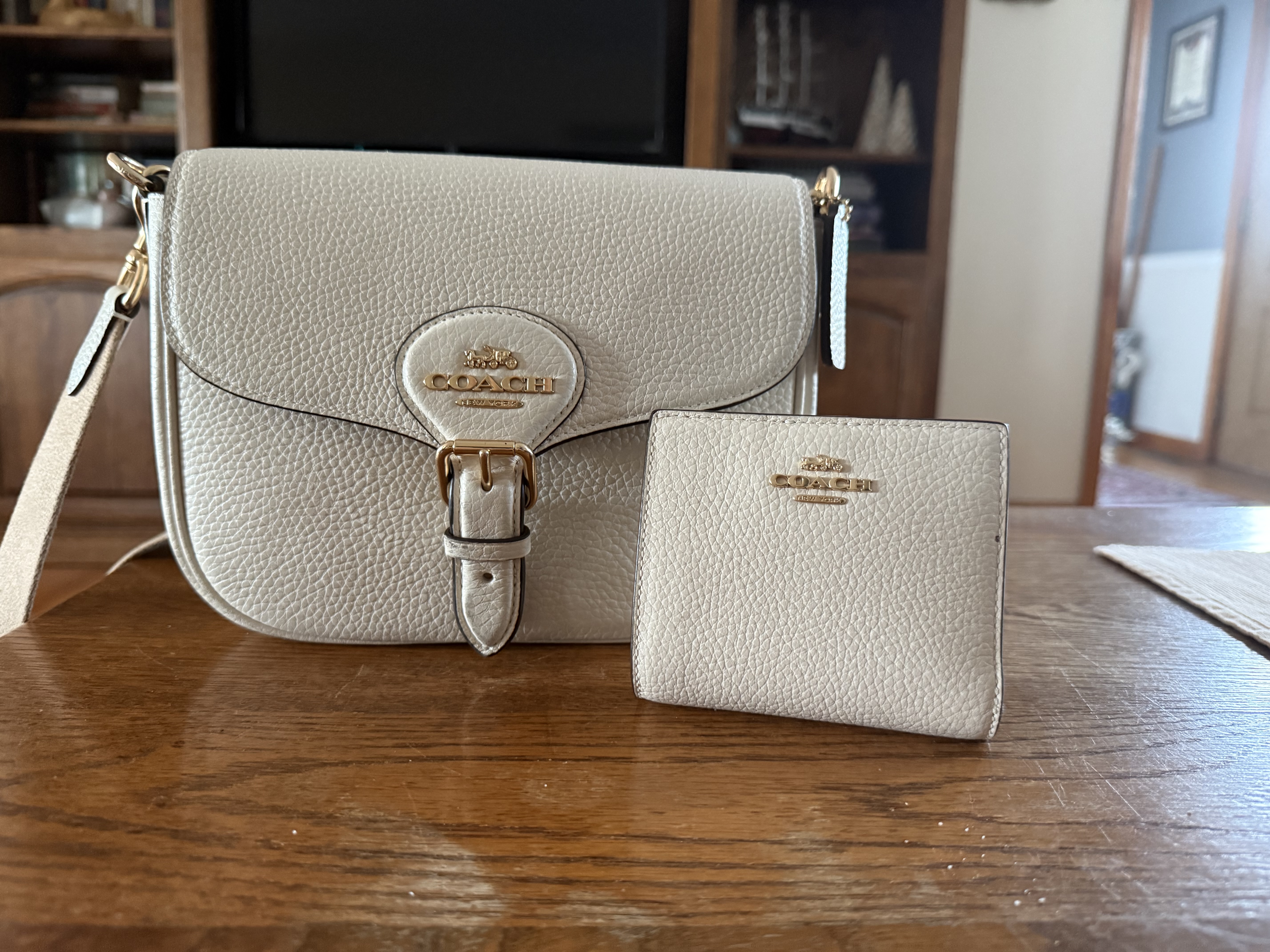 箱付き【COACH】Snap Wallet And Picture Frame Bag Charm NWT Coach Boxed Snap Wallet And Picture Frame Bag Charm With