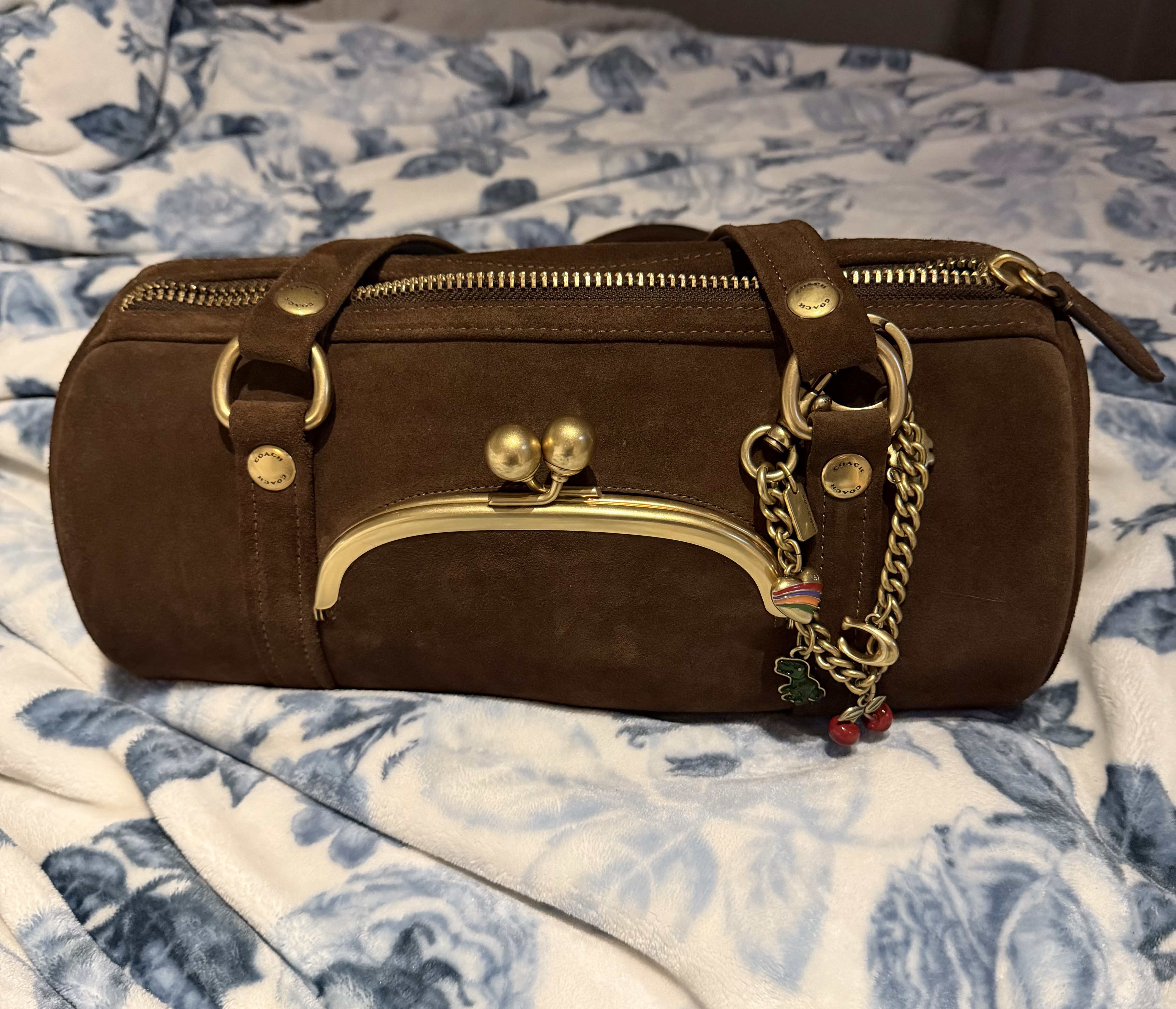 Kisslock Barrel Bag | Bags | Coach | COACH®