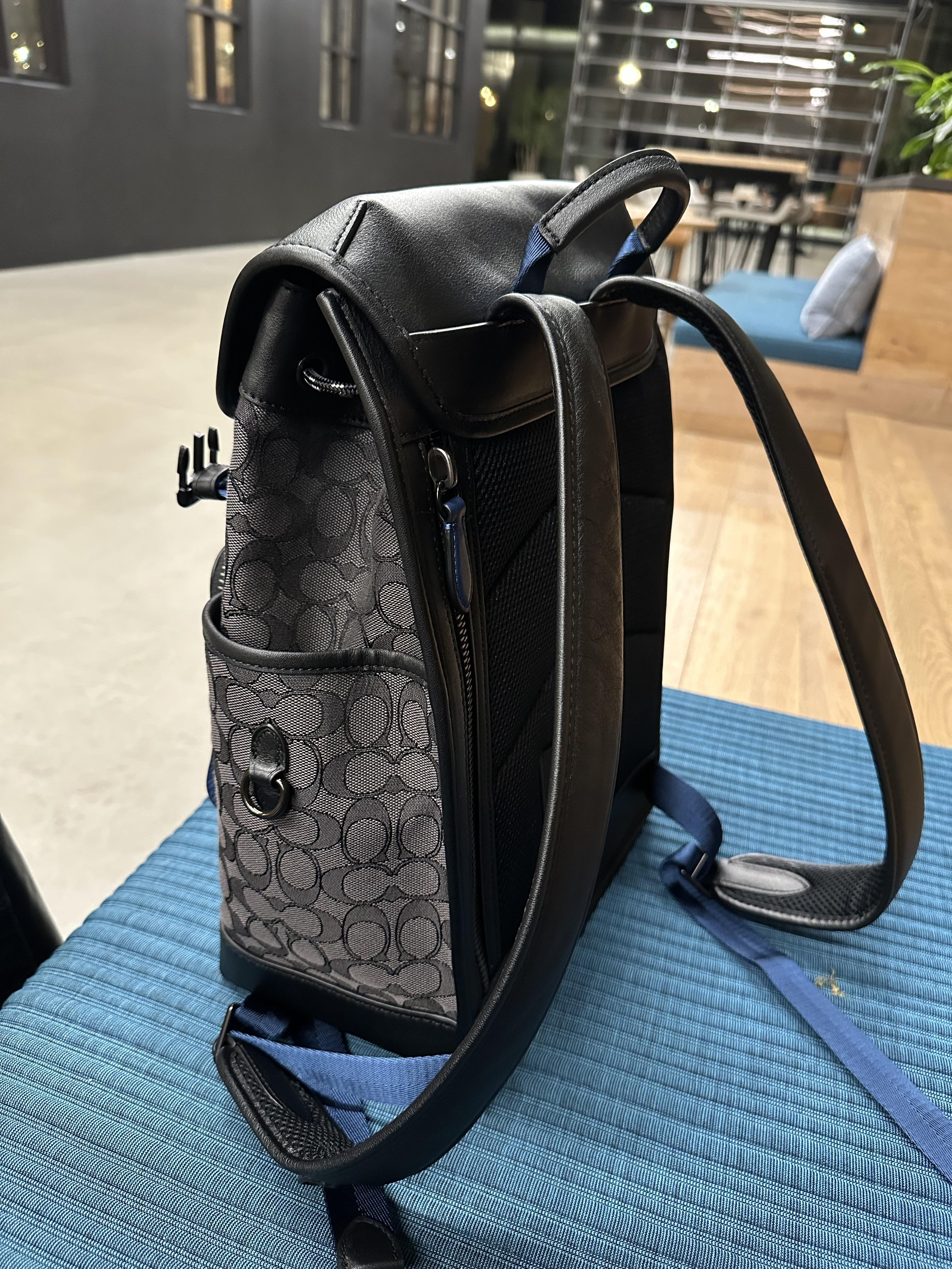 Restored League Flap Backpack In Signature Jacquard | COACH®