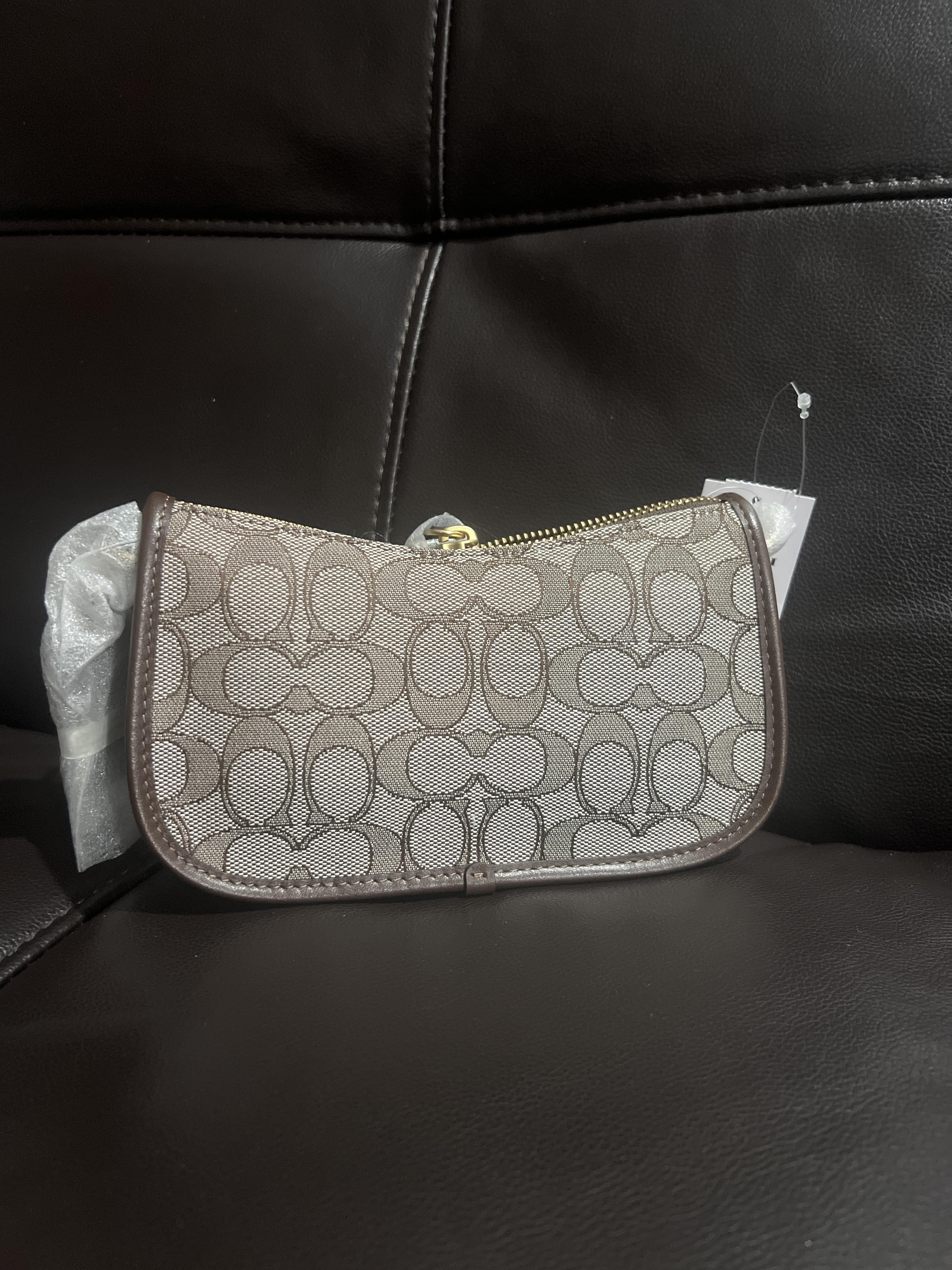 Restored Swinger Bag 20 With Chain In Crystal Signature Jacquard