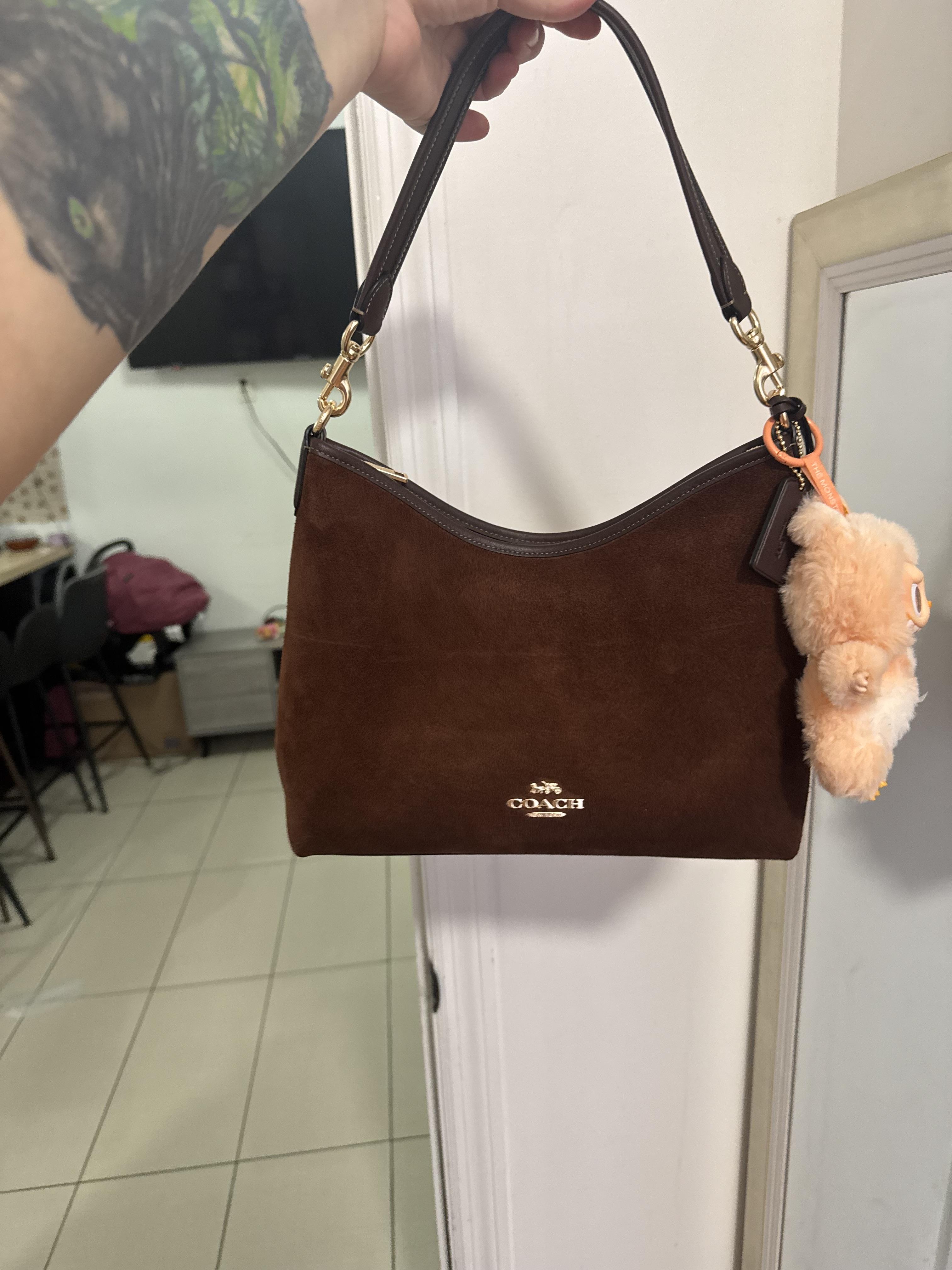 Laurel Shoulder Bag In Signature Canvas With Charms | Bags | Coach Laurel Shoulder Bag In Signature Canvas With Charms | Bags | Coach
