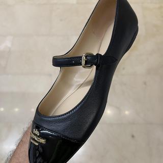 極美品 コーチ Aubree Mary Jane フラット ストラップ 24 1ece2e2c9750243fc26fae9364ec9f
