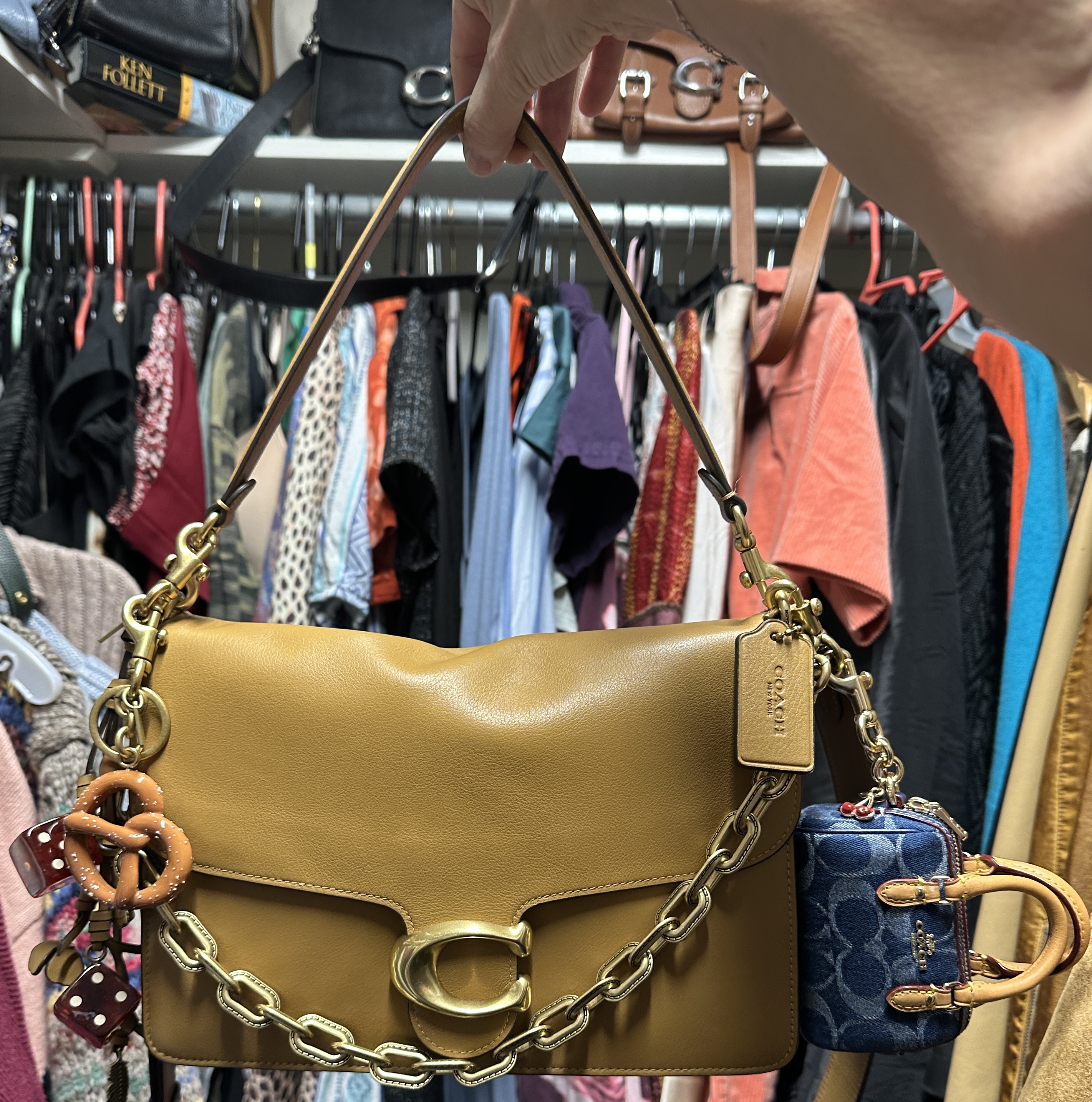 ◆Coach◆ Chain tabby shoulder bag 30 COACH Chain Tabby 30 Shoulder Bag | Dillard's